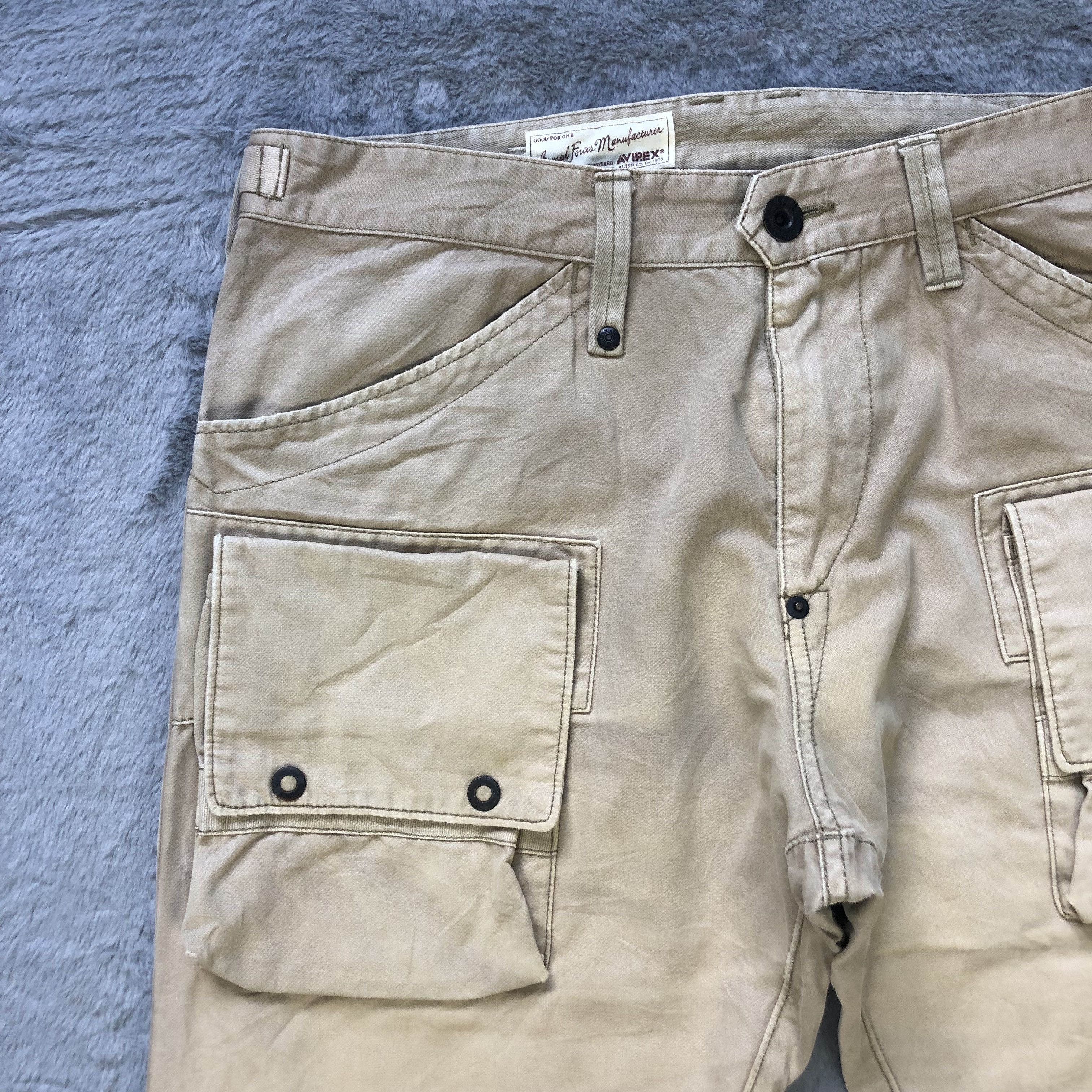 Avirex AVIREX ARMED FORCES NAVY MONKEY PANTS #6676-79 Size US 34 / EU 50 - 3 Thumbnail