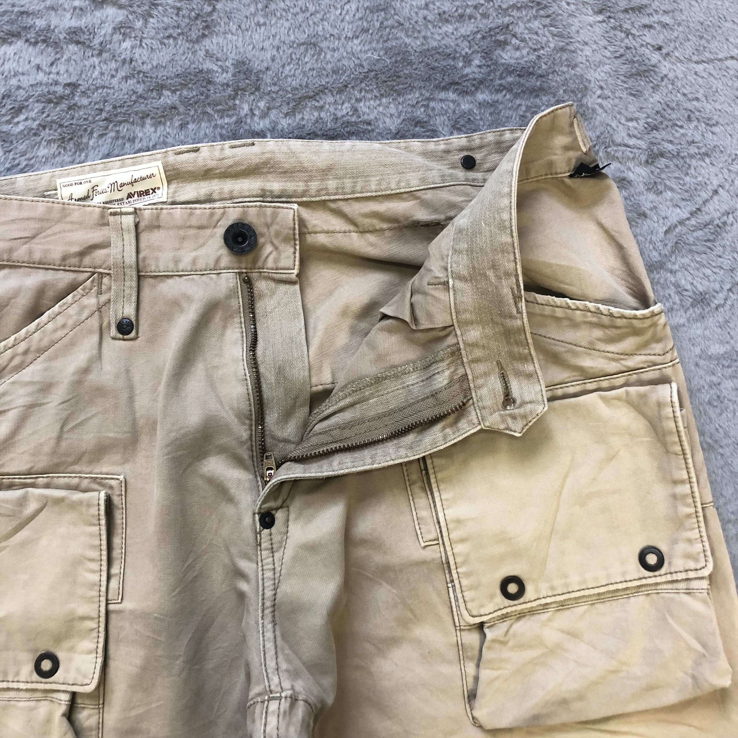 Avirex AVIREX ARMED FORCES NAVY MONKEY PANTS #6676-79 Size US 34 / EU 50 - 6 Thumbnail