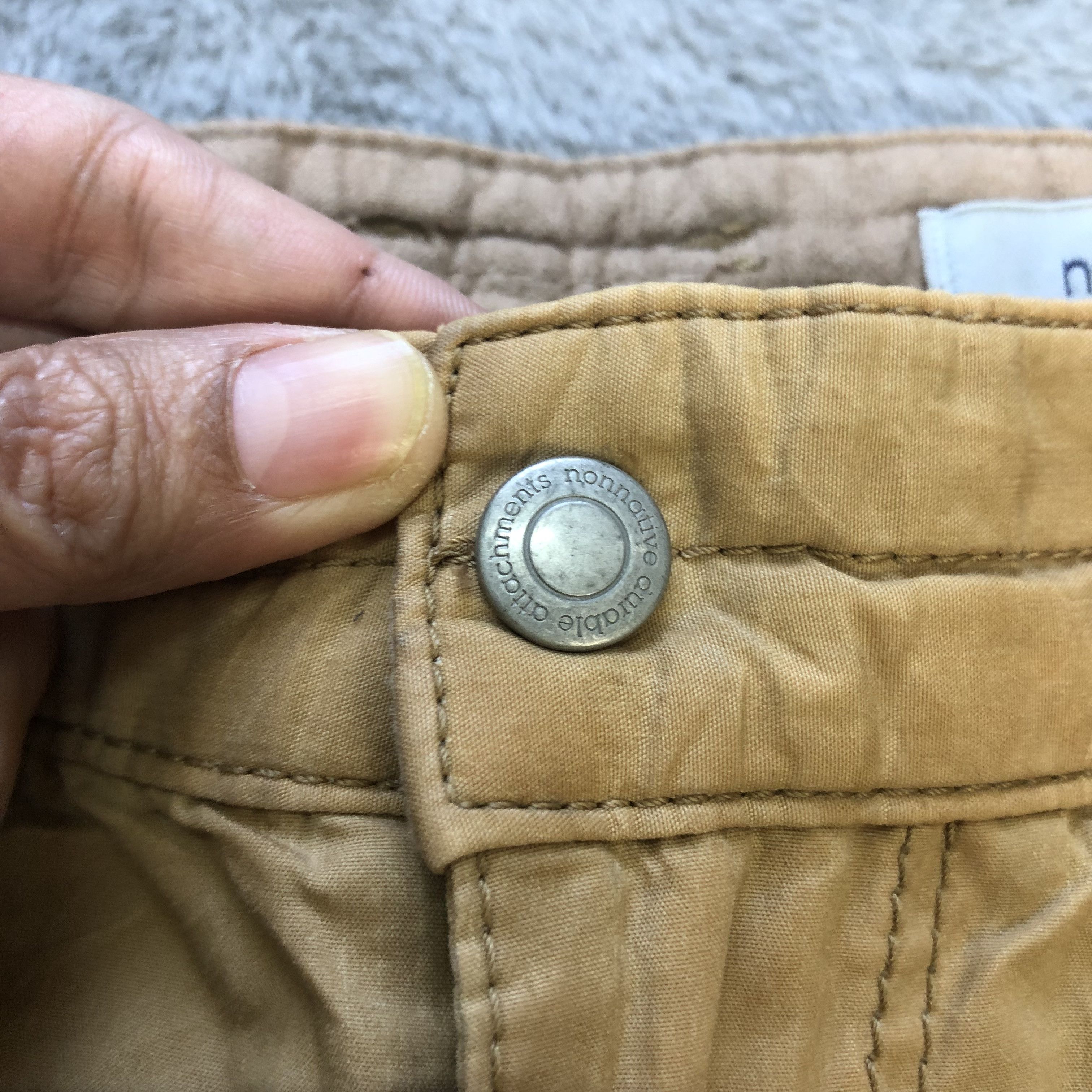 Japanese Brand NONNATIVE NICE DESIGN CASUAL PANT #6672-79 Size US 30 / EU 46 - 4 Thumbnail