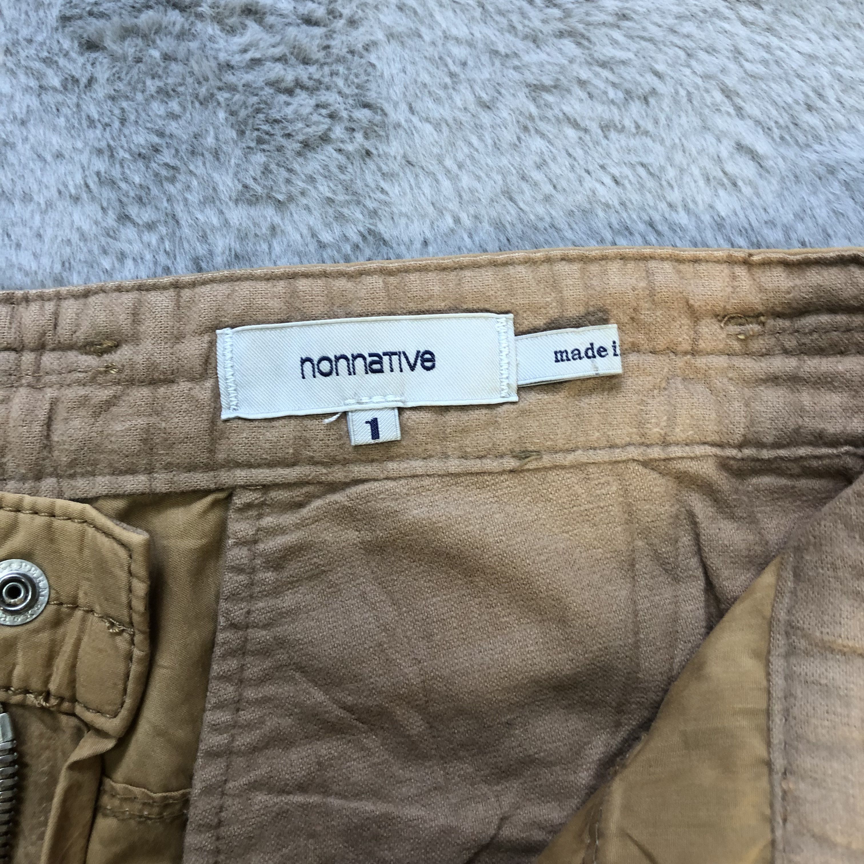Japanese Brand NONNATIVE NICE DESIGN CASUAL PANT #6672-79 Size US 30 / EU 46 - 9 Thumbnail