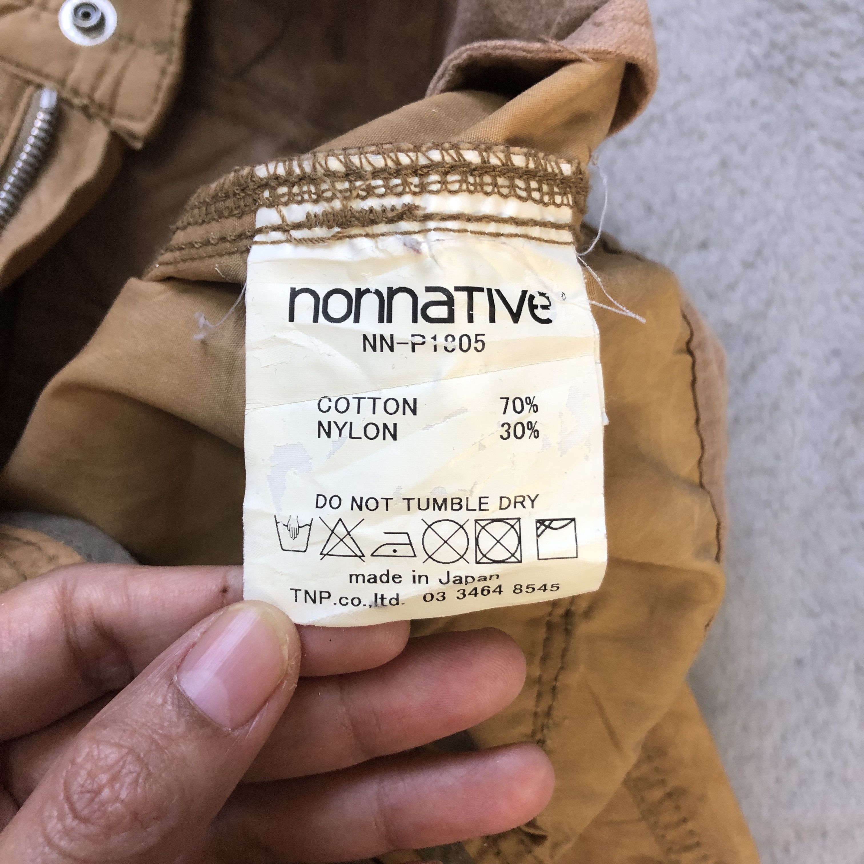 Japanese Brand NONNATIVE NICE DESIGN CASUAL PANT #6672-79 Size US 30 / EU 46 - 11 Thumbnail