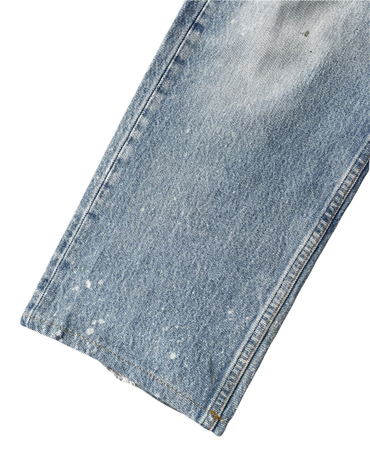 Levi's Vintage Levi’s 501 e 1991 Usa Aging Faded Distressed Denim Size US 33 - 4 Thumbnail
