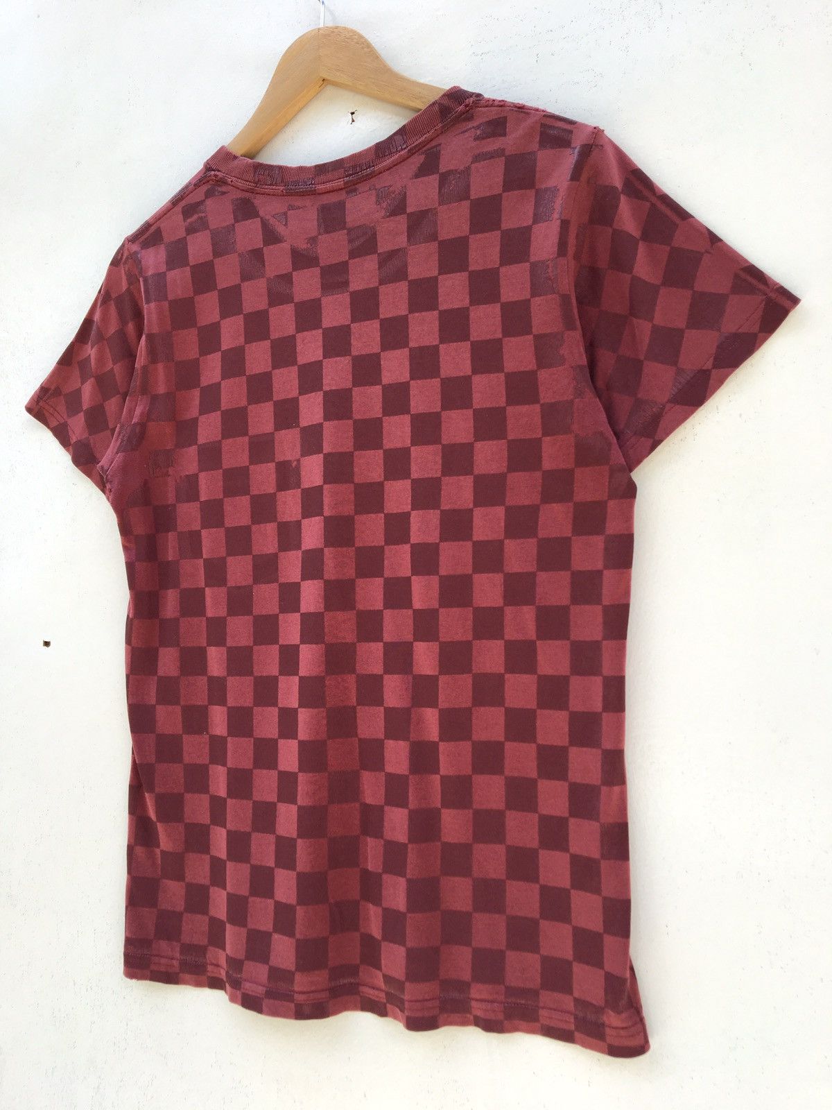 Number (N)ine Rare Number (N)ine Checkered Distressed T-Shirt Size US S / EU 44-46 / 1 - 15 Thumbnail