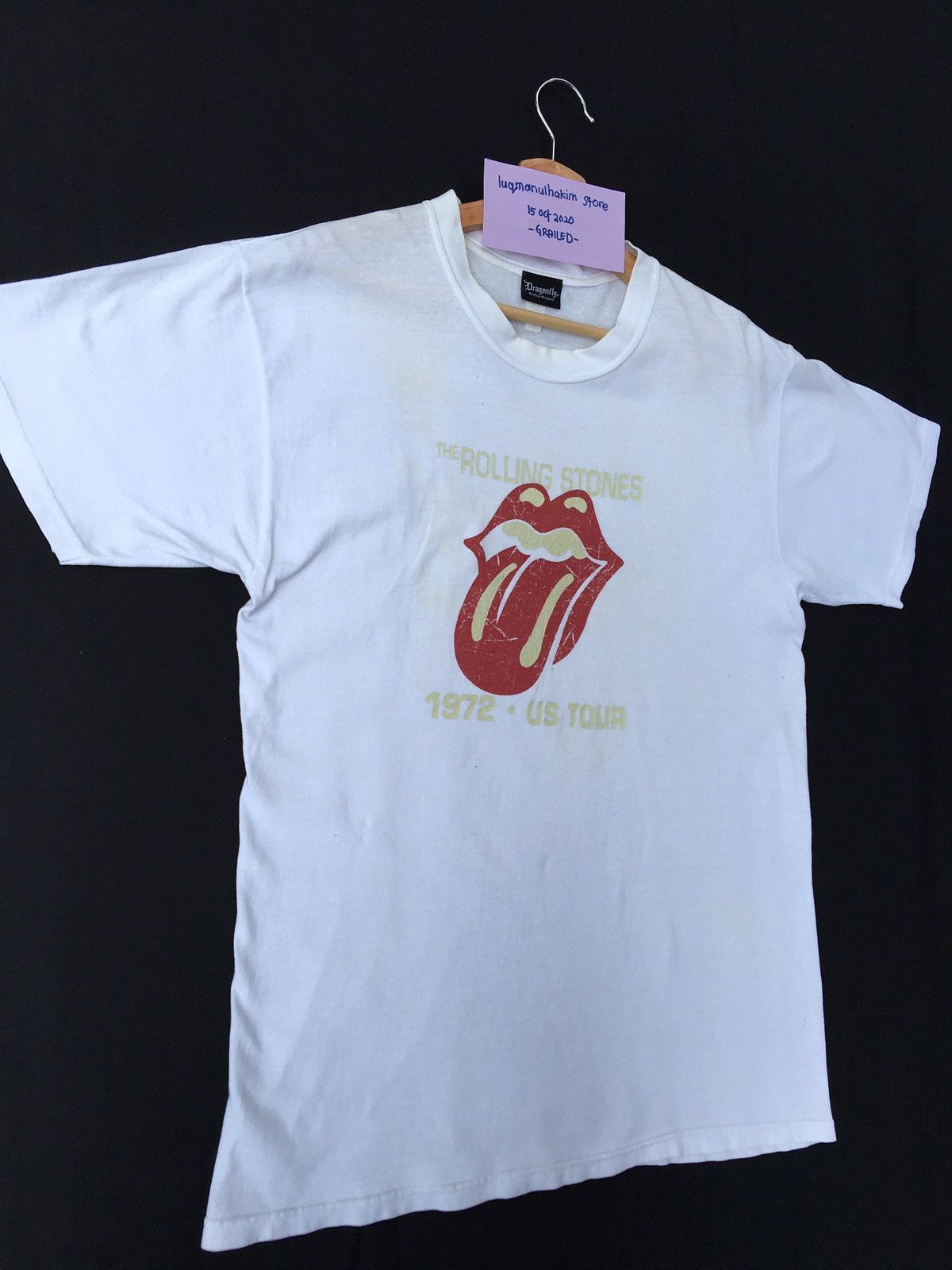 Band Tees Rare Vintage US Tour The Rolling Stones repro T shirt Size US S / EU 44-46 / 1 - 4 Thumbnail
