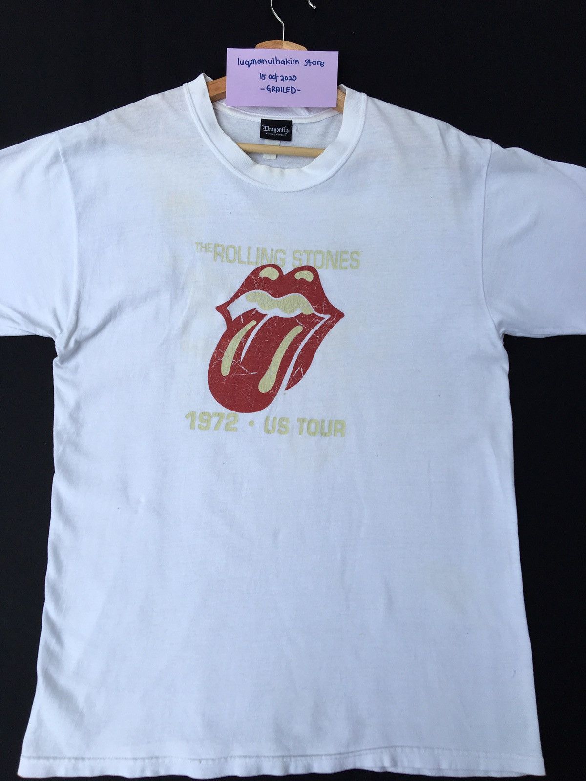 Band Tees Rare Vintage US Tour The Rolling Stones repro T shirt Size US S / EU 44-46 / 1 - 5 Thumbnail