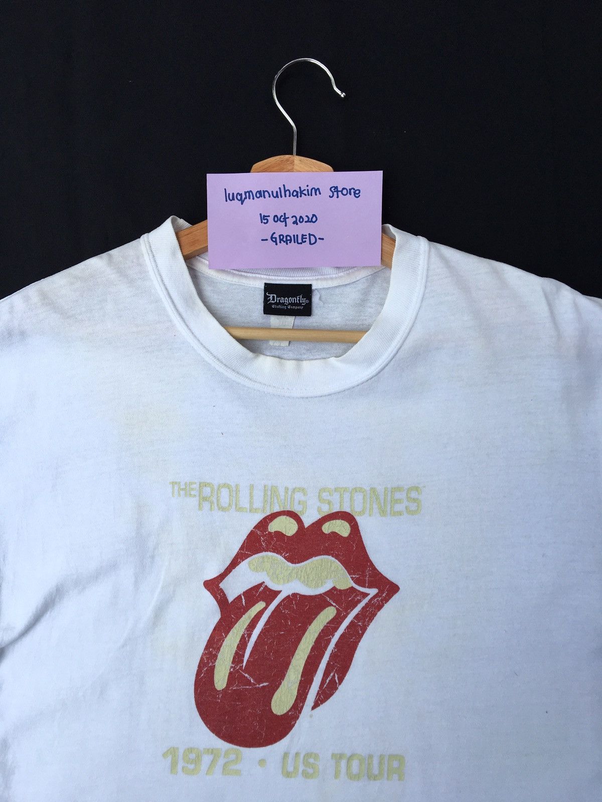 Band Tees Rare Vintage US Tour The Rolling Stones repro T shirt Size US S / EU 44-46 / 1 - 6 Thumbnail
