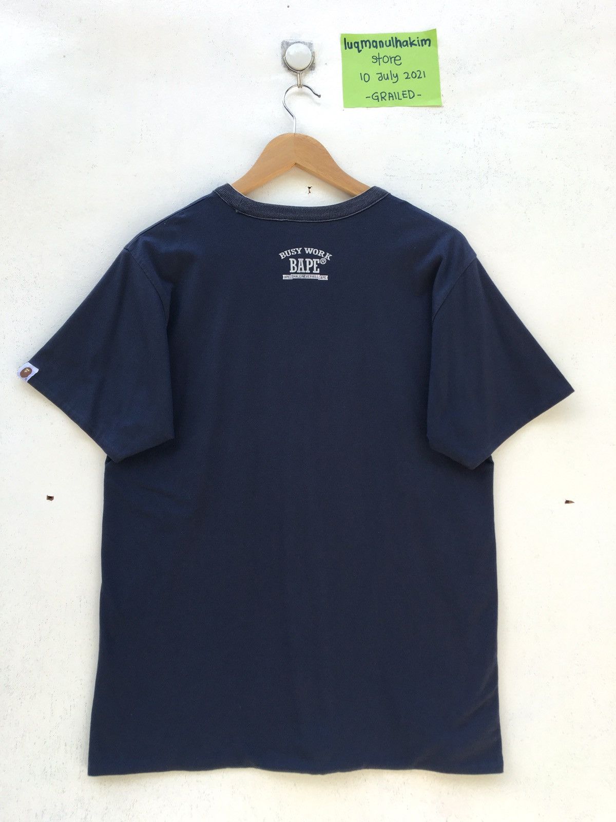 Bape Busy Works Reversible Tee Size US M / EU 48-50 / 2 - 4 Thumbnail