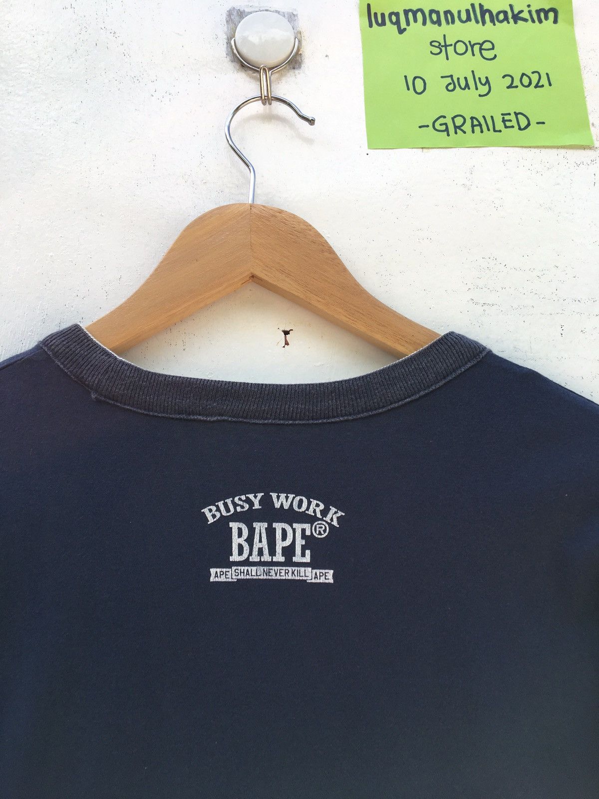 Bape Busy Works Reversible Tee Size US M / EU 48-50 / 2 - 5 Thumbnail
