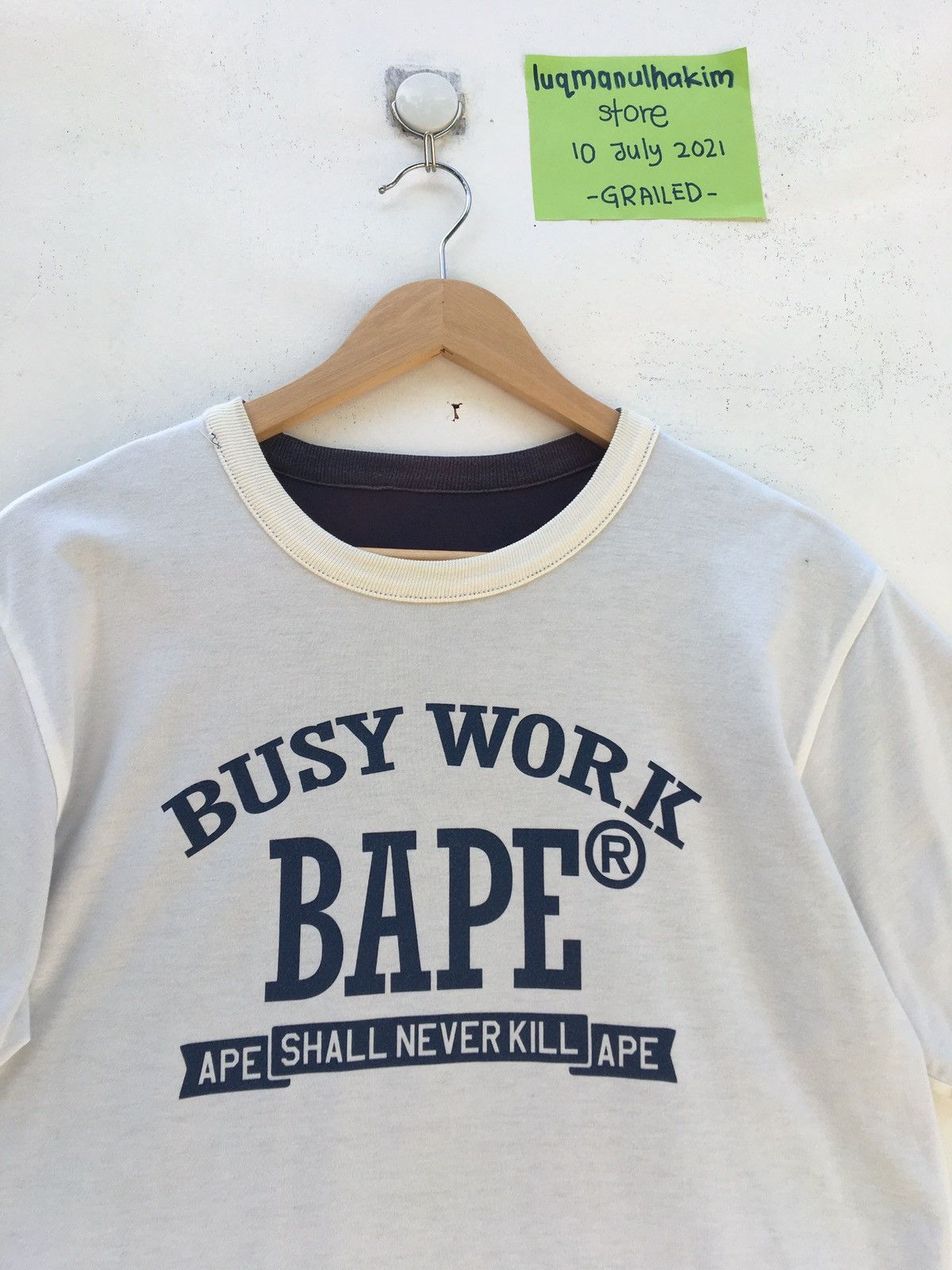 Bape Busy Works Reversible Tee Size US M / EU 48-50 / 2 - 12 Thumbnail