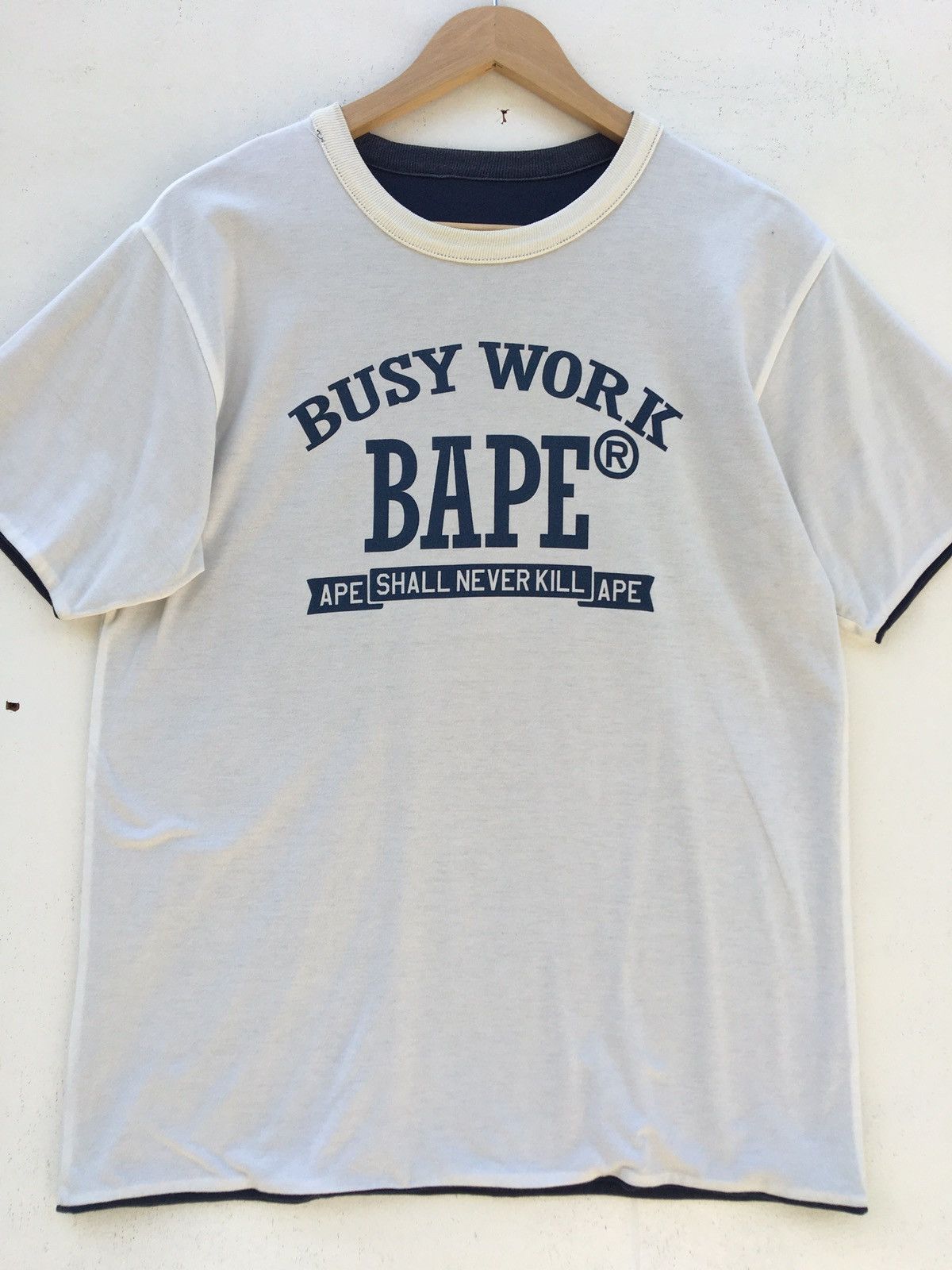 Bape Busy Works Reversible Tee Size US M / EU 48-50 / 2 - 11 Thumbnail