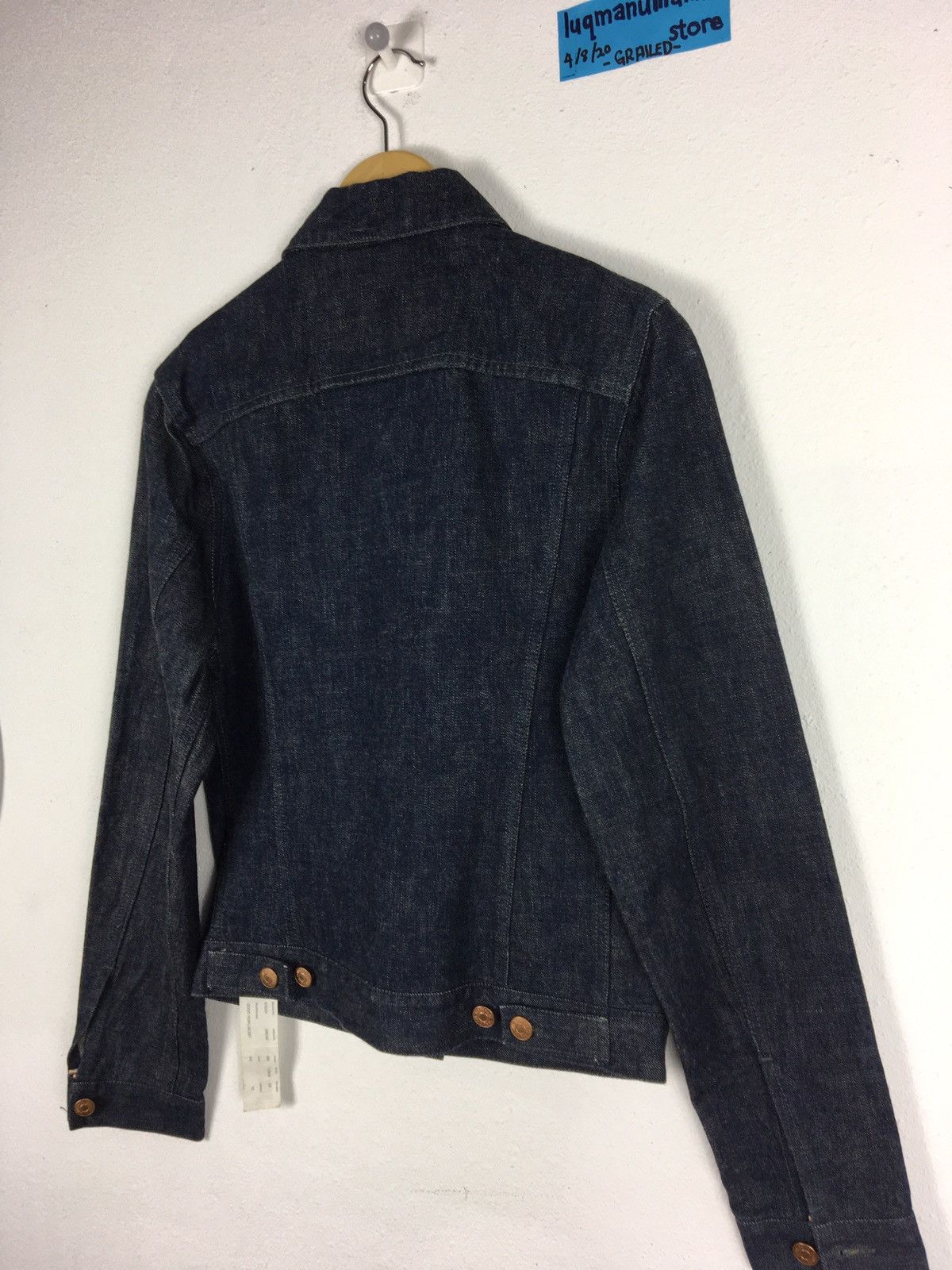 Jil Sander Rare JIL SANDER New With Tag Denim Jacket Size US S / EU 44-46 / 1 - 7 Thumbnail