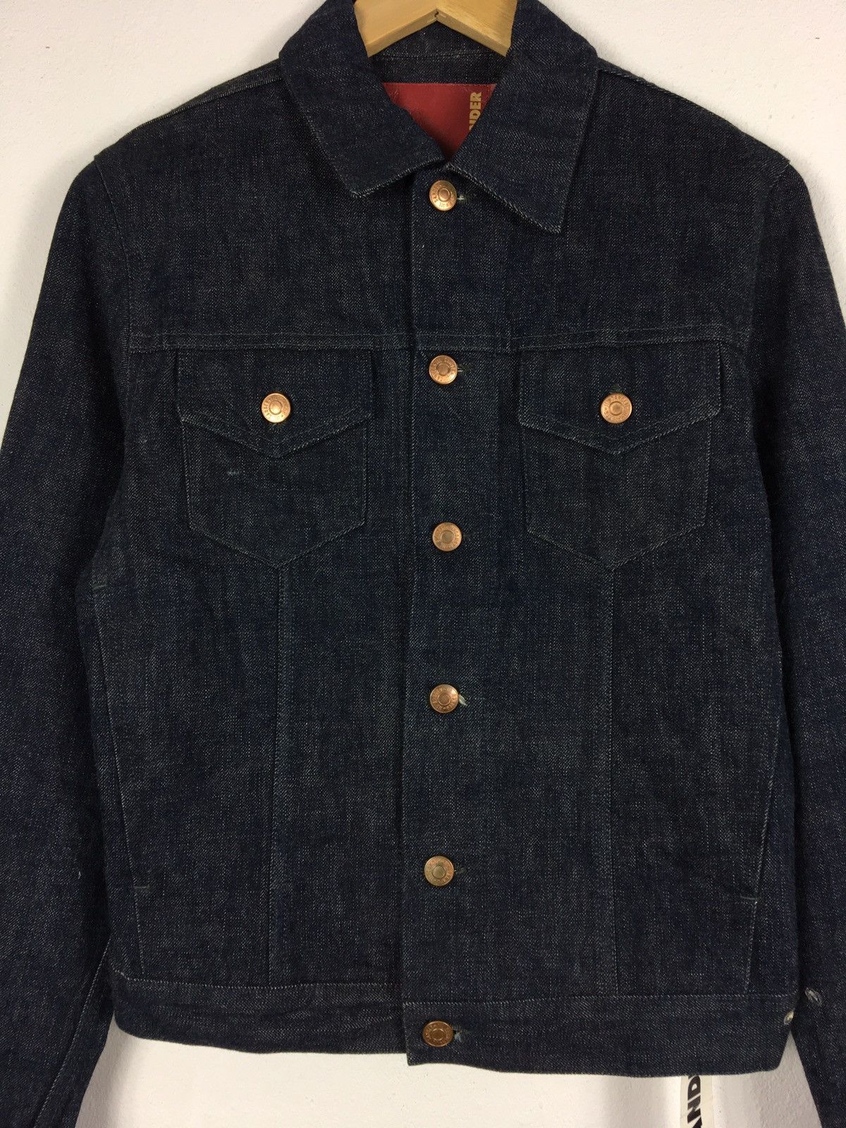 Jil Sander Rare JIL SANDER New With Tag Denim Jacket Size US S / EU 44-46 / 1 - 4 Thumbnail