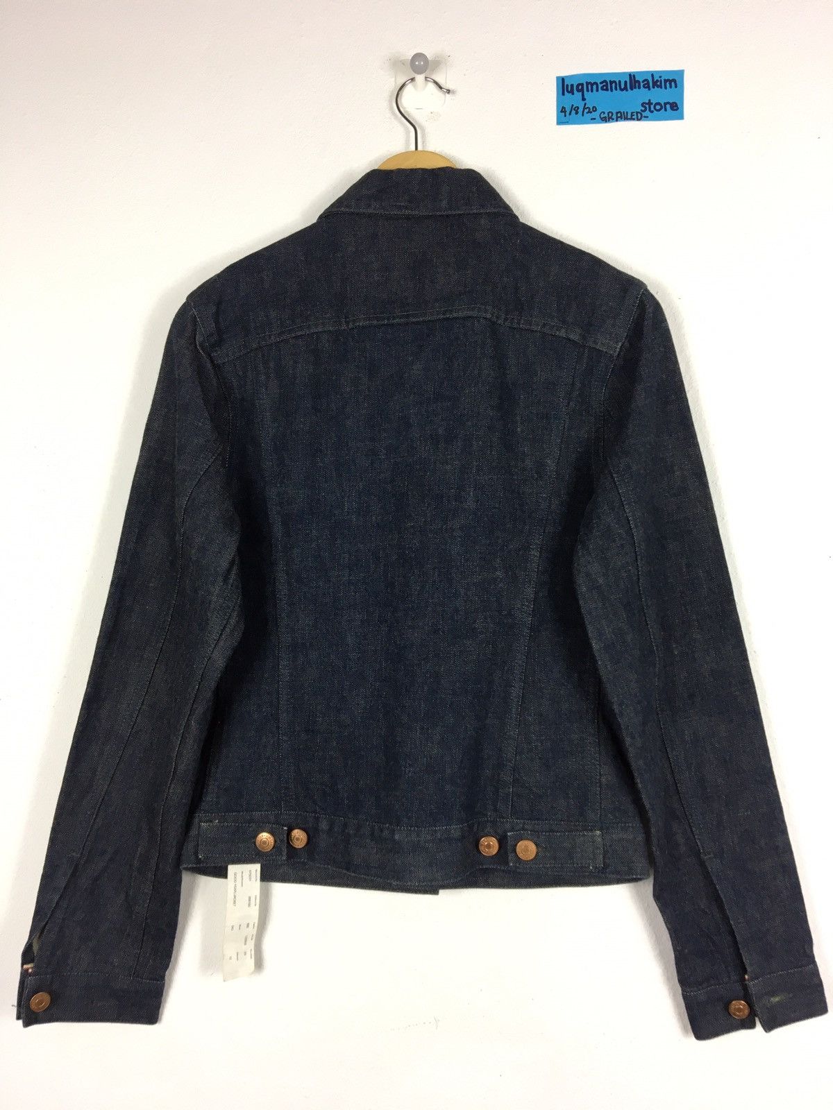 Jil Sander Rare JIL SANDER New With Tag Denim Jacket Size US S / EU 44-46 / 1 - 5 Thumbnail