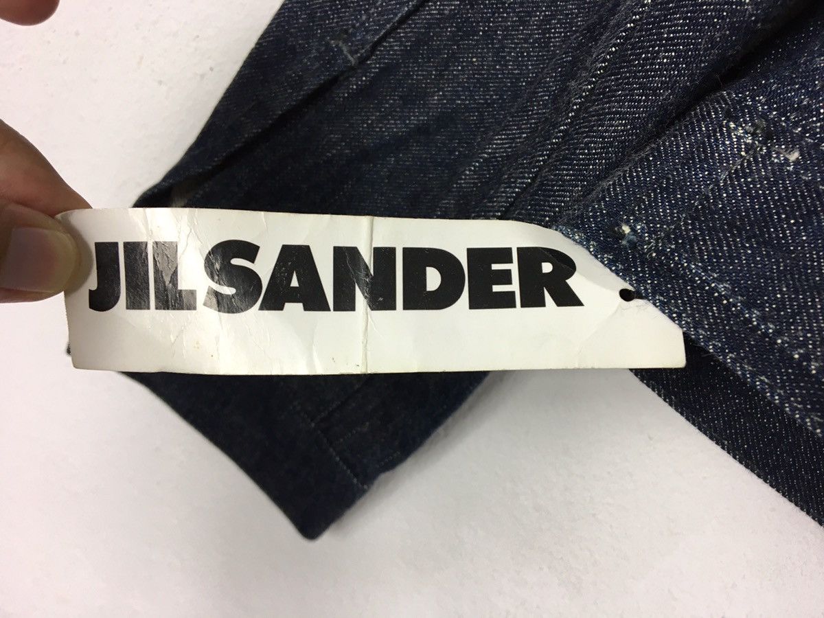 Jil Sander Rare JIL SANDER New With Tag Denim Jacket Size US S / EU 44-46 / 1 - 13 Thumbnail