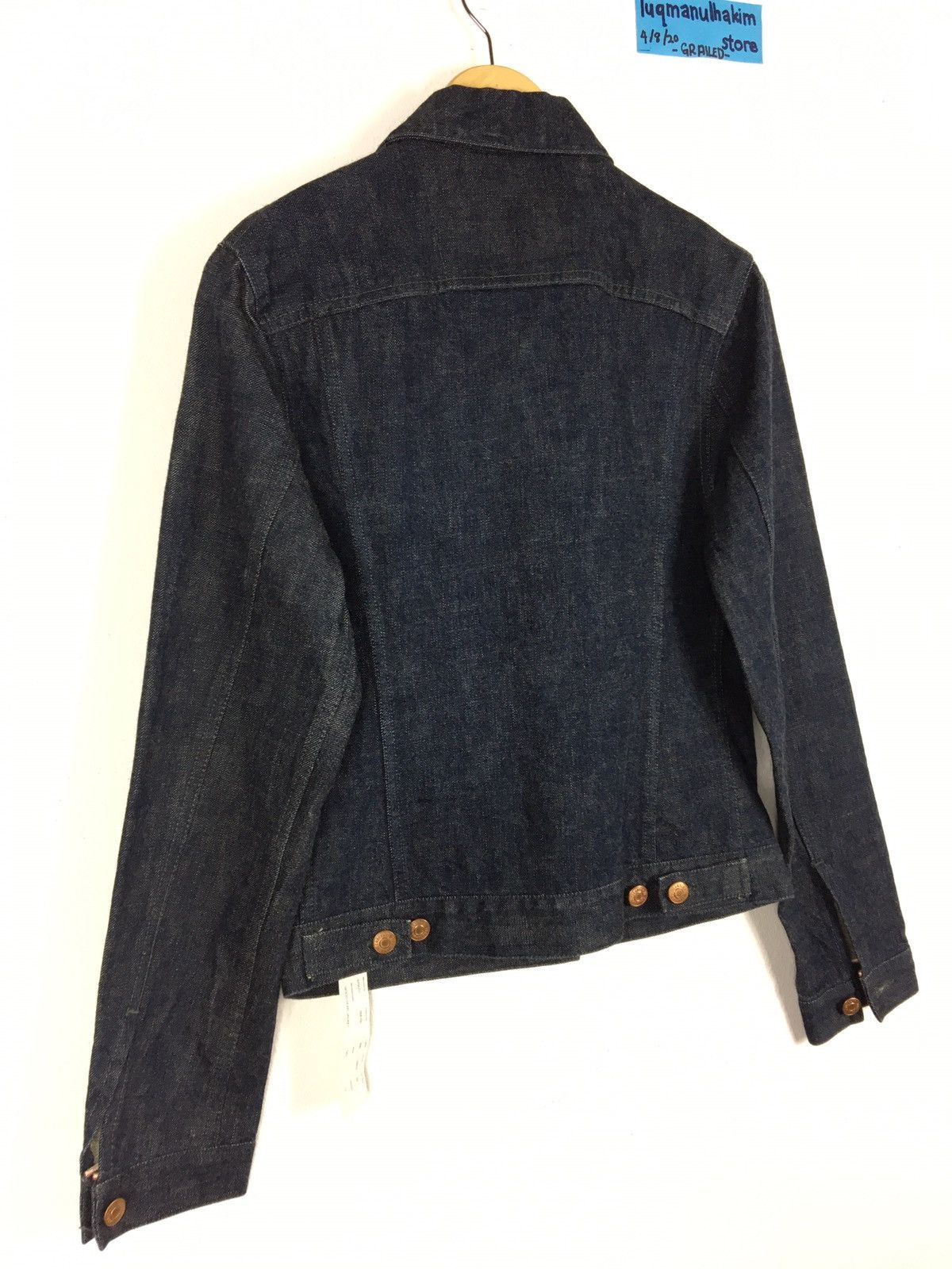Jil Sander Rare JIL SANDER New With Tag Denim Jacket Size US S / EU 44-46 / 1 - 6 Thumbnail