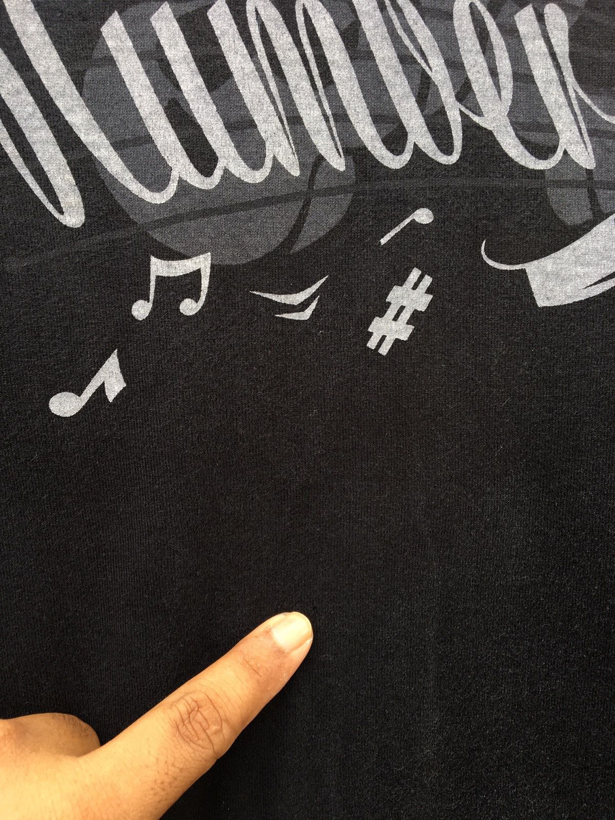 Number (N)ine Rare Number (N)ine Black Spellout Tshirt Size US S / EU 44-46 / 1 - 10 Thumbnail