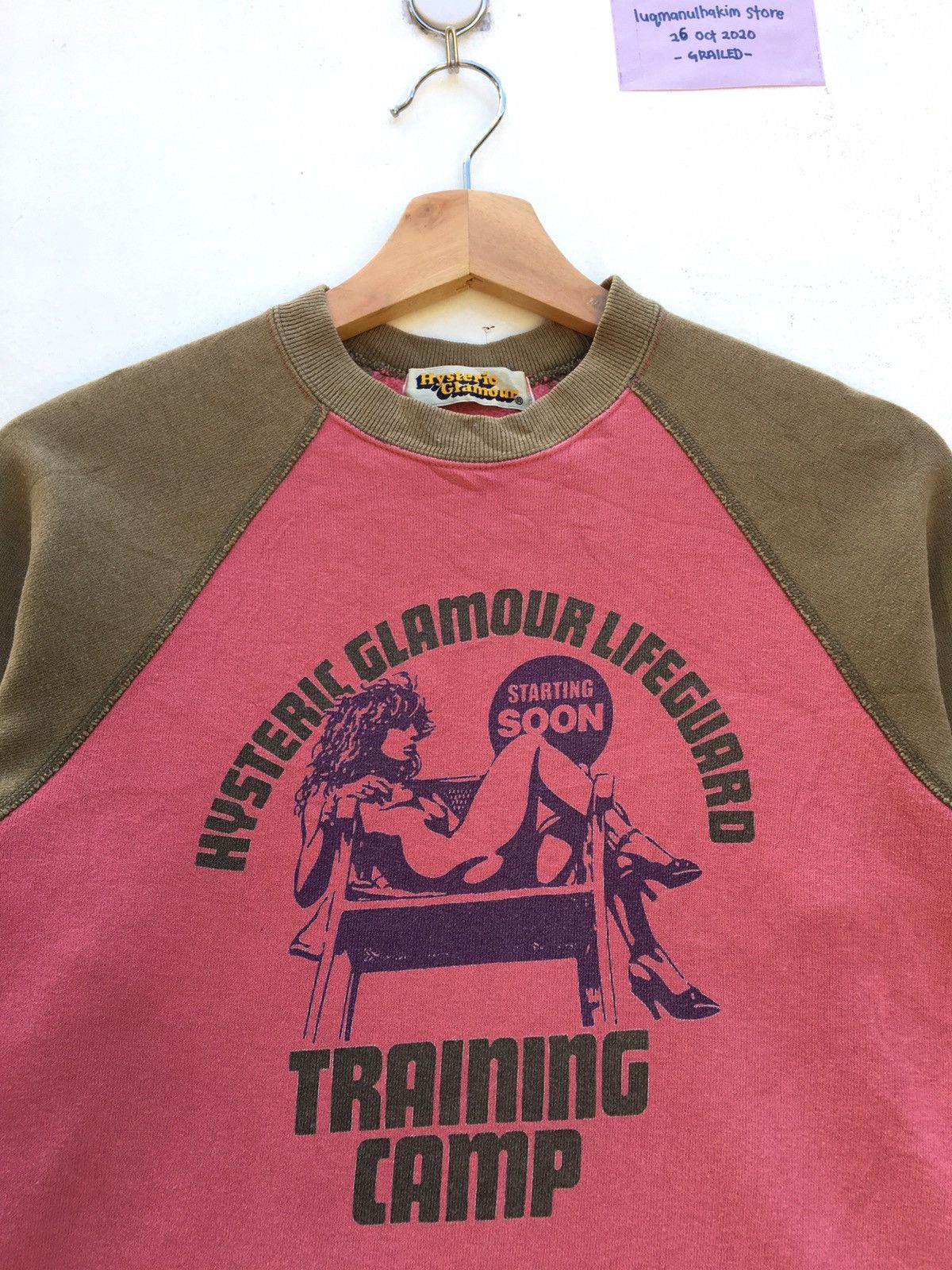 Hysteric Glamour Vintage Rare Hysteric Glamour Life Guard Training Sweater Size US S / EU 44-46 / 1 - 5 Thumbnail