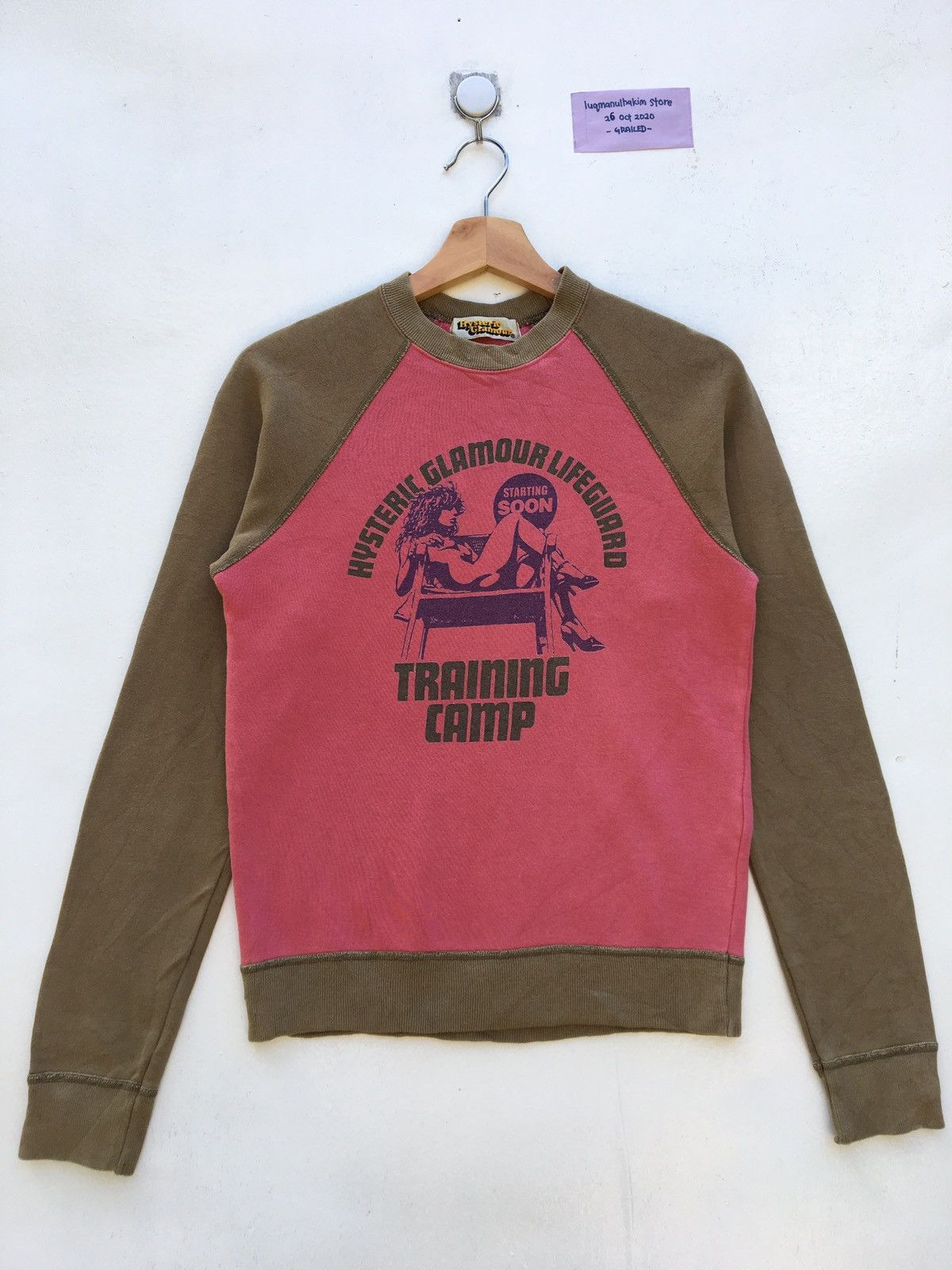 Hysteric Glamour Vintage Rare Hysteric Glamour Life Guard Training Sweater Size US S / EU 44-46 / 1 - 1 Thumbnail