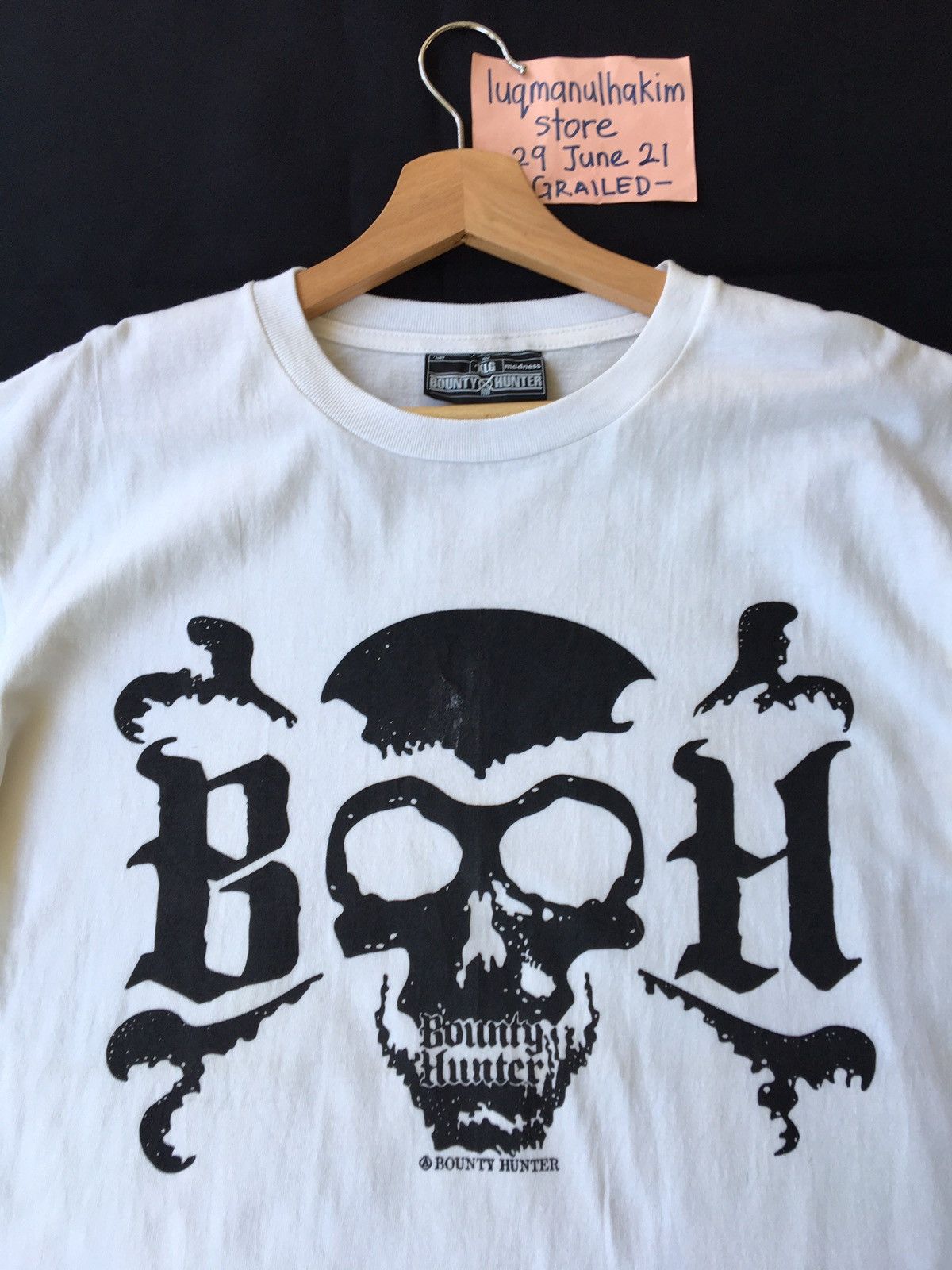 Bounty Hunter Rare BOUNTY HUNTER D-BEAT OLD SKULL TEE Size US L / EU 52-54 / 3 - 1 Thumbnail