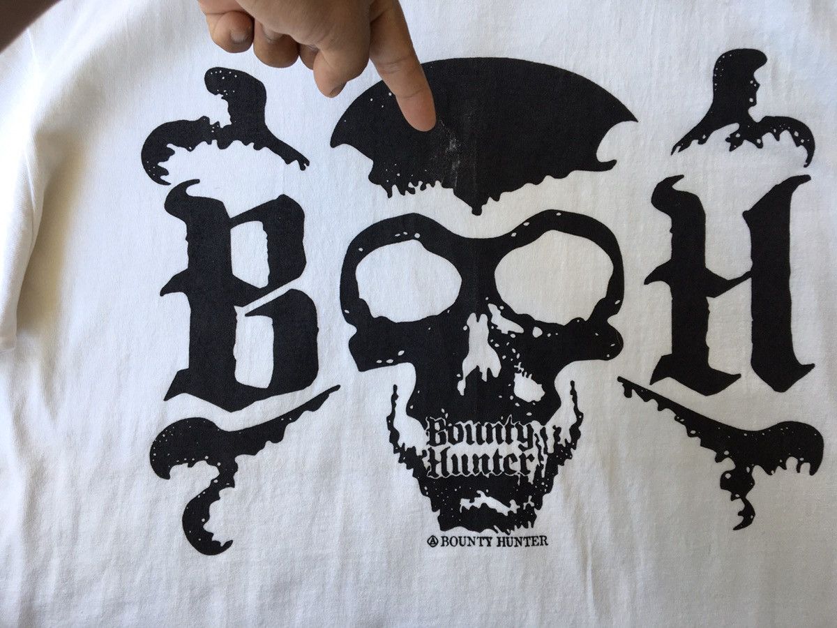 Bounty Hunter Rare BOUNTY HUNTER D-BEAT OLD SKULL TEE Size US L / EU 52-54 / 3 - 7 Thumbnail