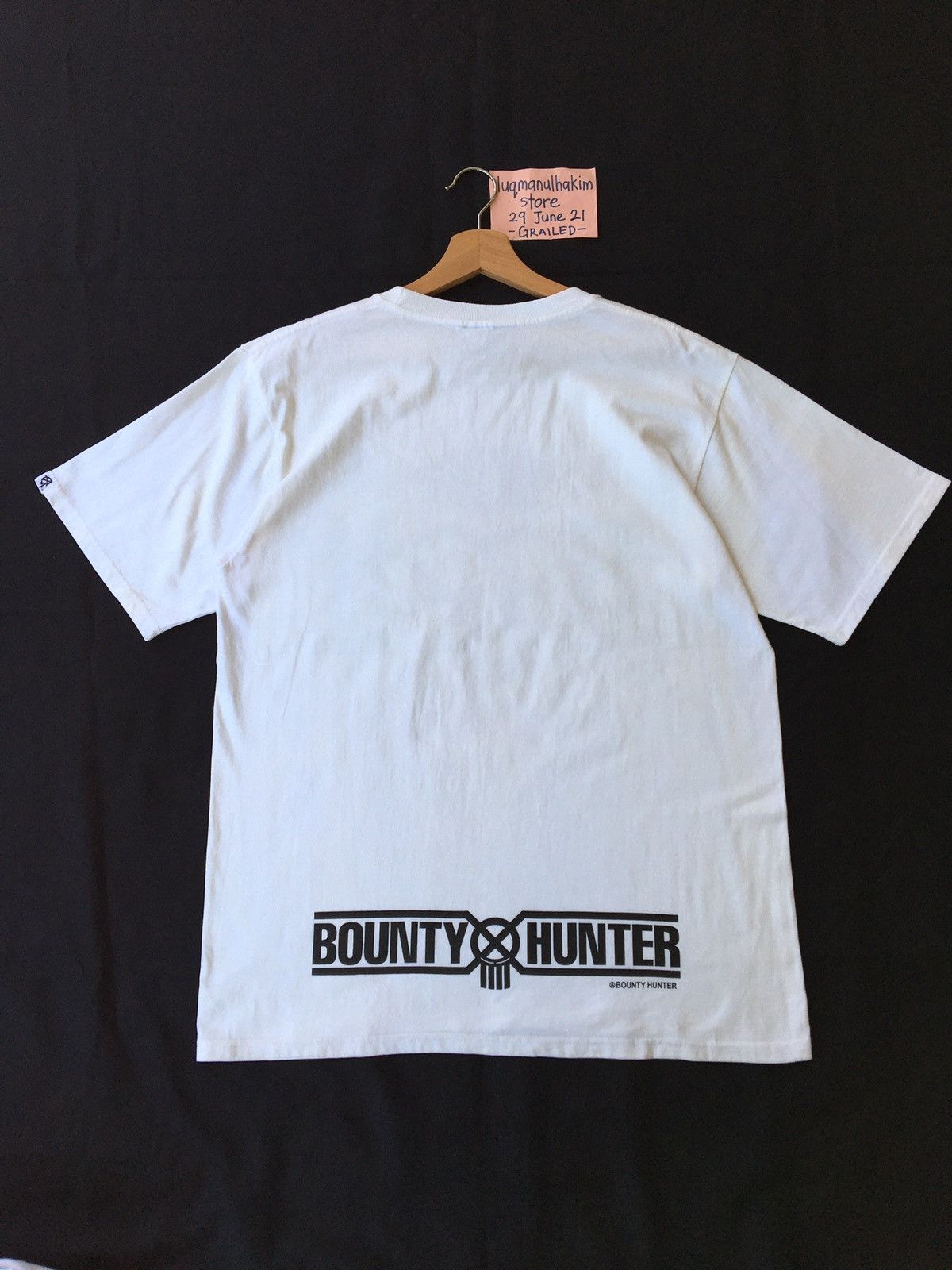 Bounty Hunter Rare BOUNTY HUNTER D-BEAT OLD SKULL TEE Size US L / EU 52-54 / 3 - 8 Thumbnail