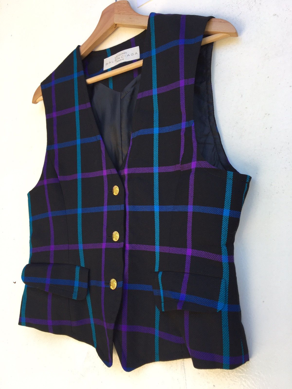 Balenciaga Vintage Rare Balenciaga Paris Vest Size US M / EU 48-50 / 2 - 4 Thumbnail