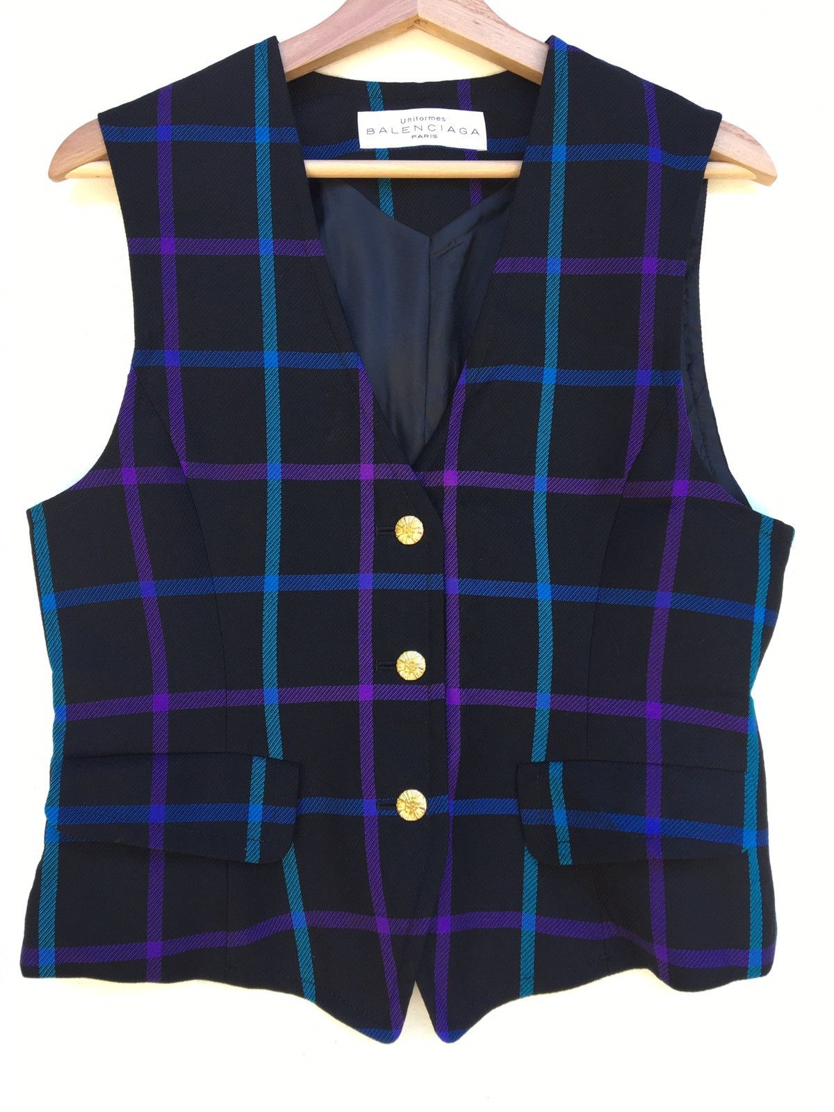 Balenciaga Vintage Rare Balenciaga Paris Vest Size US M / EU 48-50 / 2 - 8 Thumbnail
