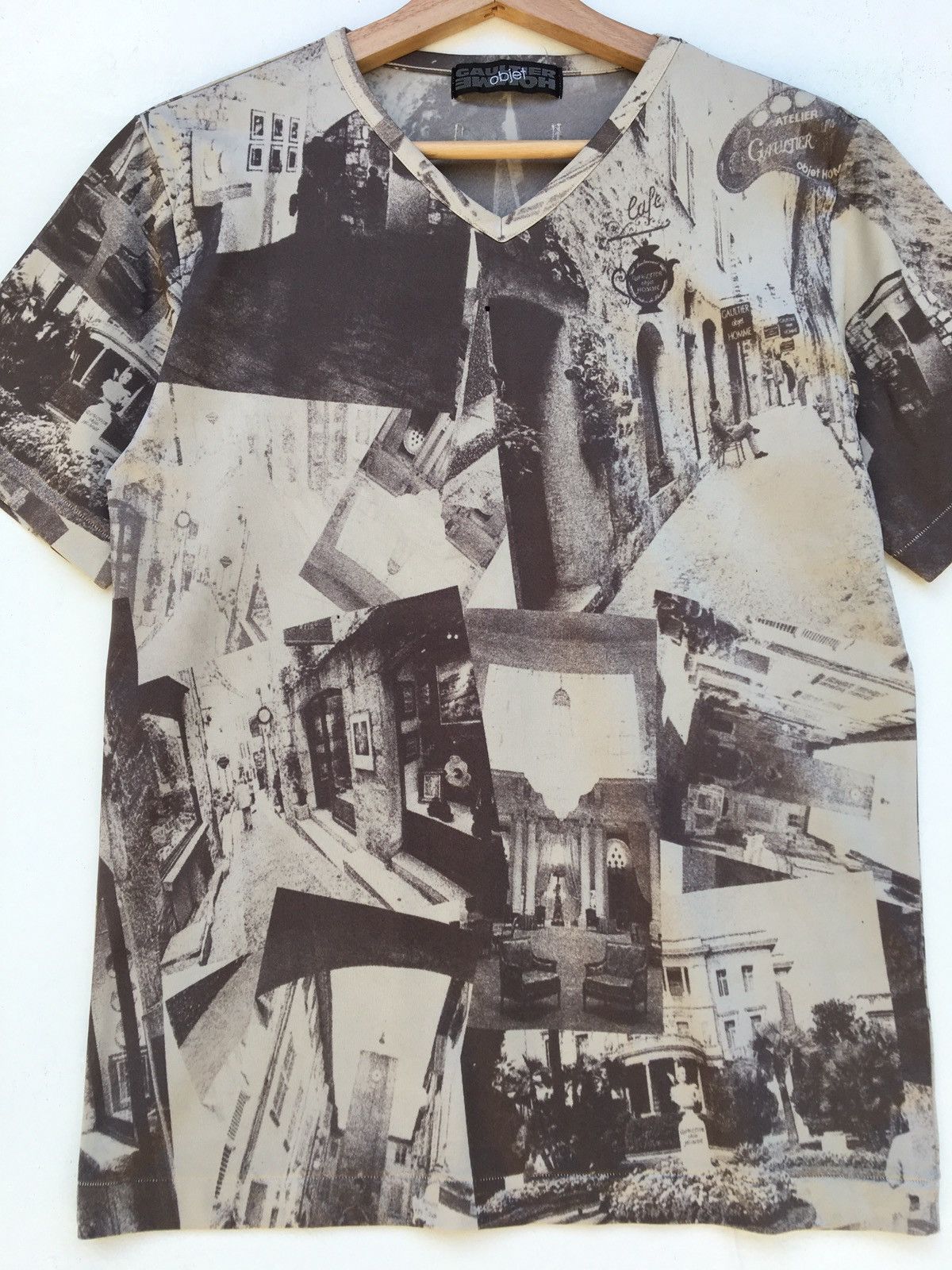Jean Paul Gaultier Vtg JPG Gaultier Homme Objet Jacquard Image Shortsleeved Size US S / EU 44-46 / 1 - 5 Thumbnail