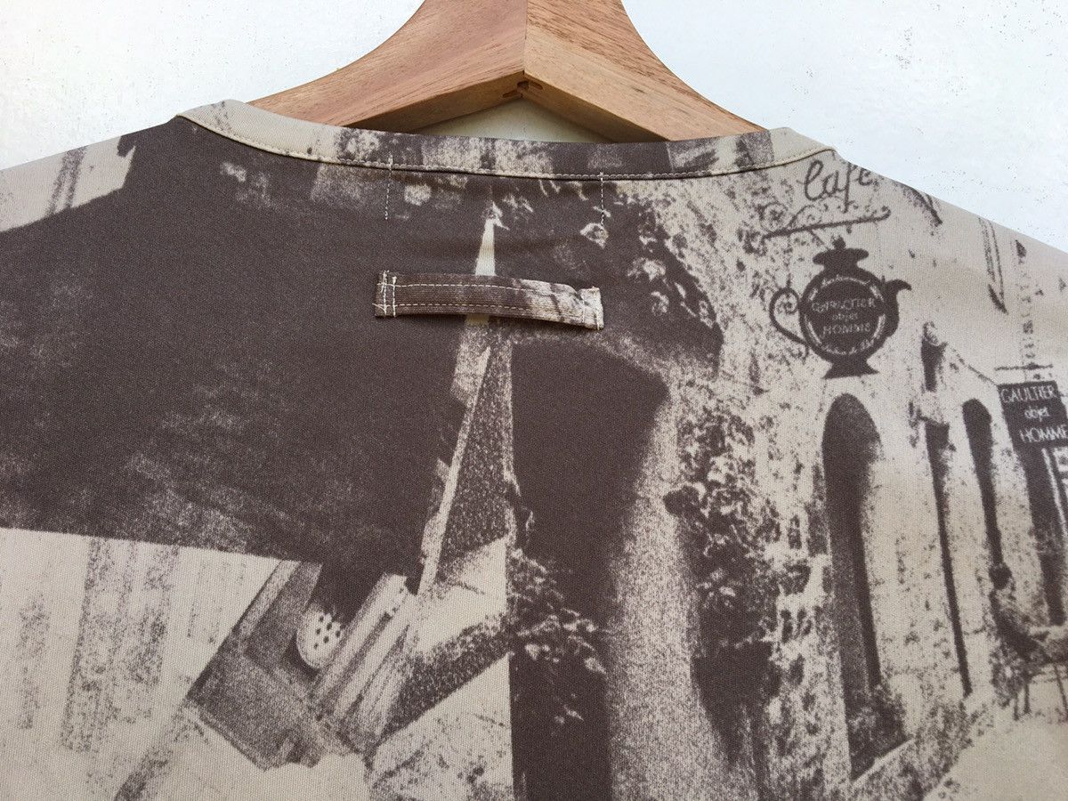 Jean Paul Gaultier Vtg JPG Gaultier Homme Objet Jacquard Image Shortsleeved Size US S / EU 44-46 / 1 - 20 Thumbnail