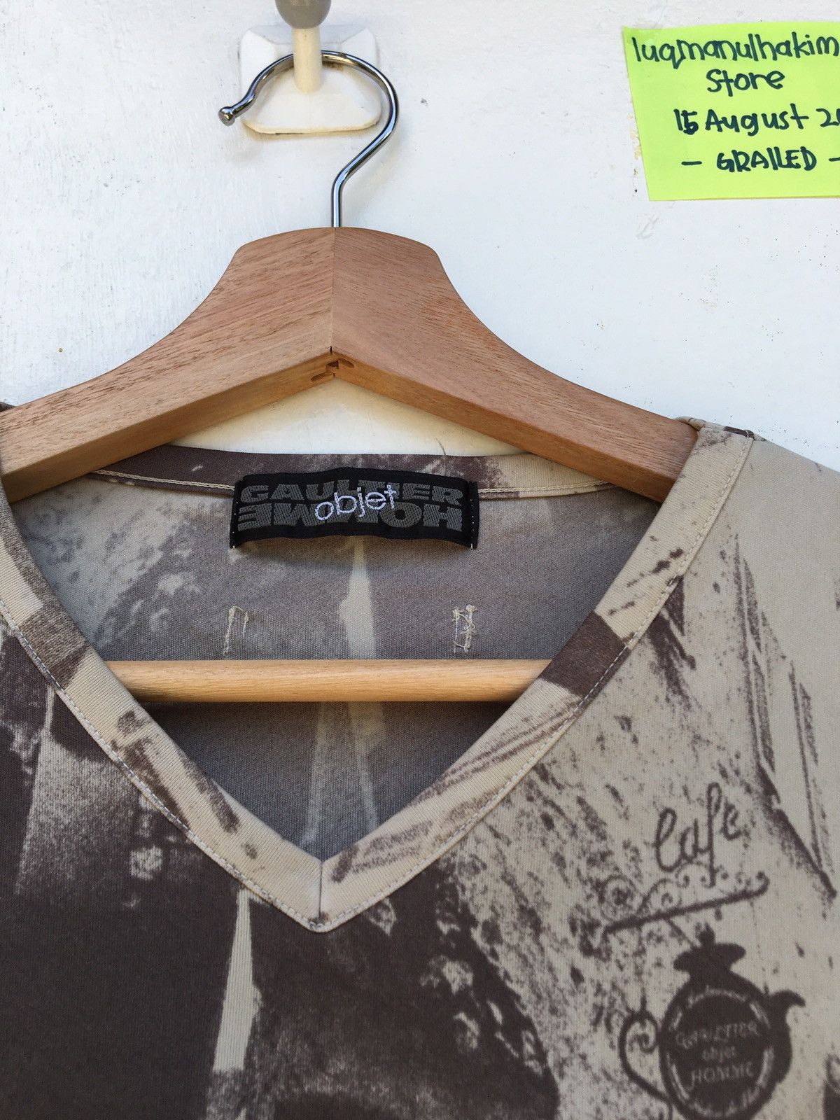 Jean Paul Gaultier Vtg JPG Gaultier Homme Objet Jacquard Image Shortsleeved Size US S / EU 44-46 / 1 - 7 Thumbnail
