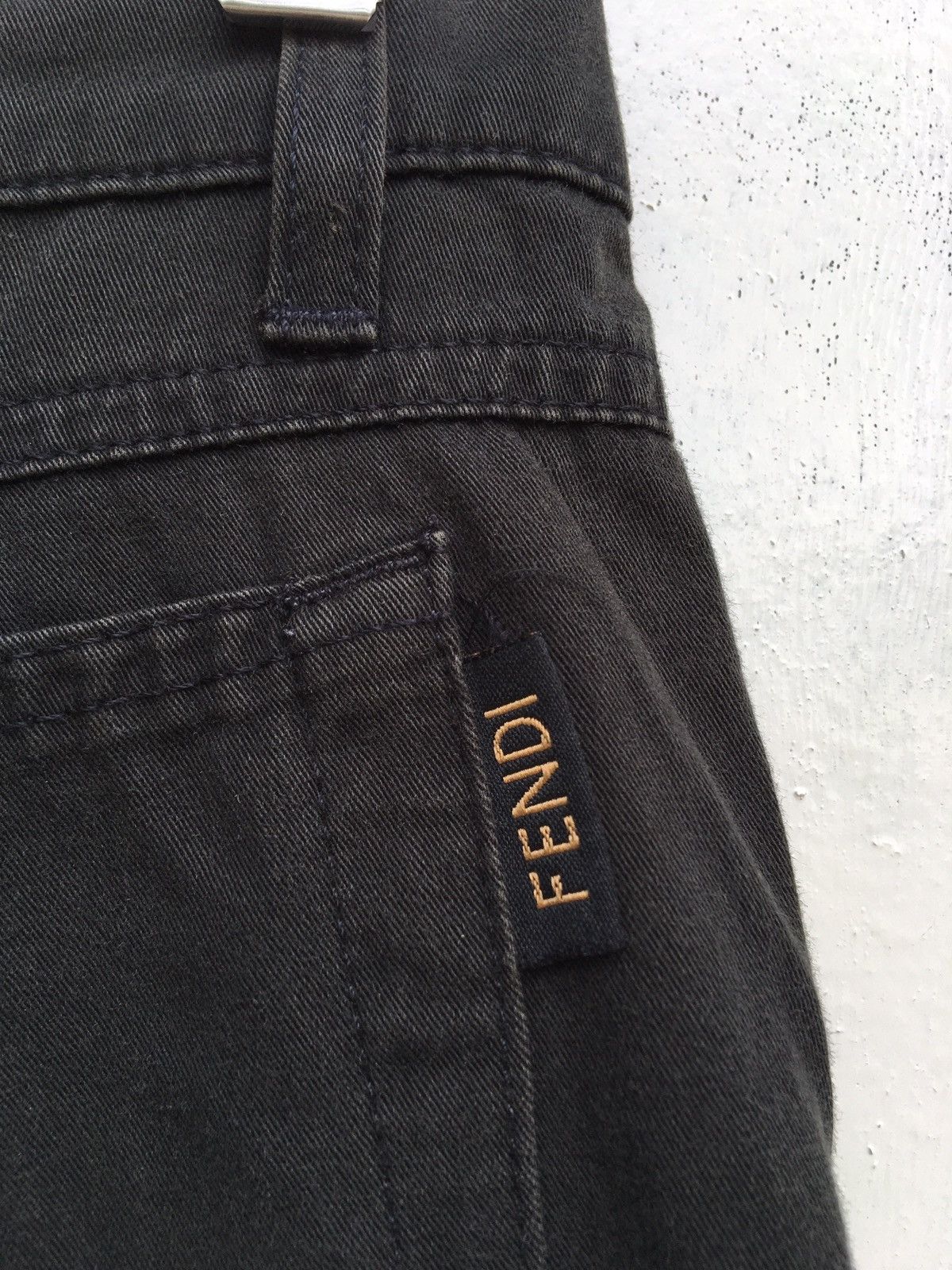 Fendi Vintage Fendi Italy Casual Pants Brown Size US 33 - 1 Thumbnail