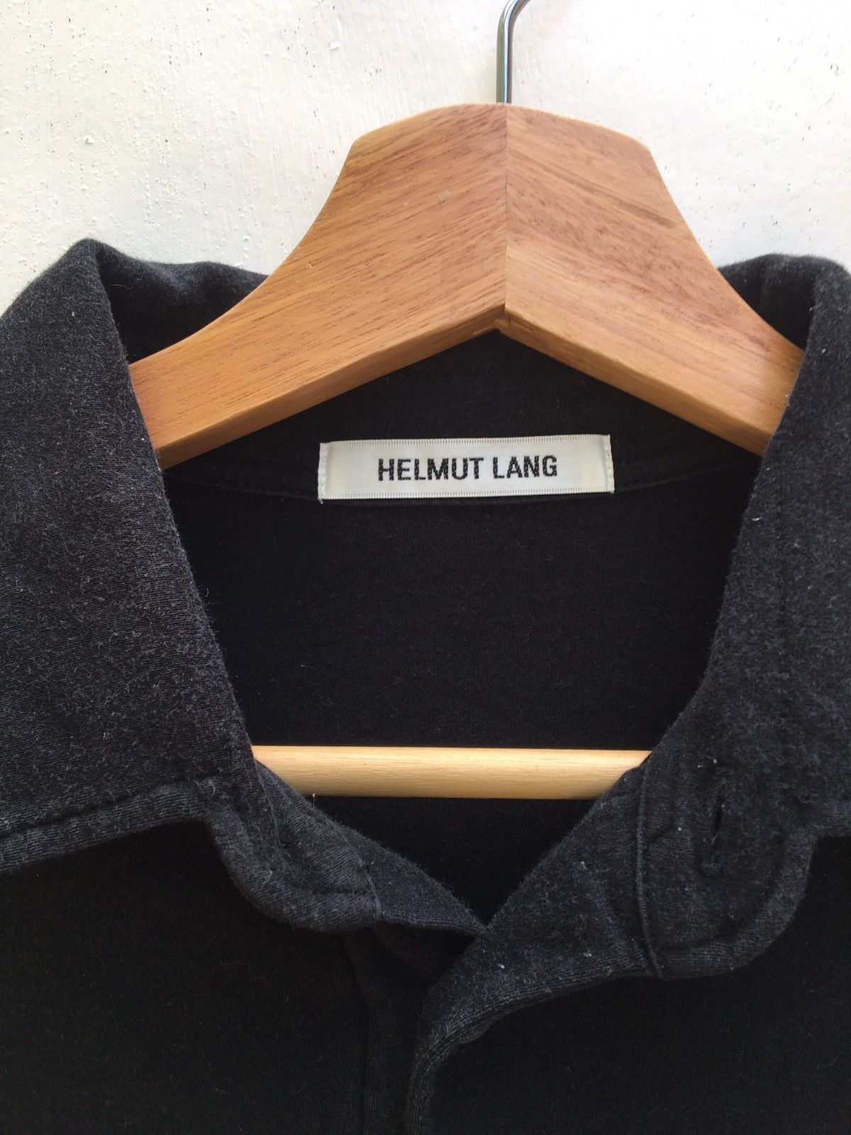Helmut Lang Vintage Helmut Lang Plain Polo Shirt Size US S / EU 44-46 / 1 - 5 Thumbnail