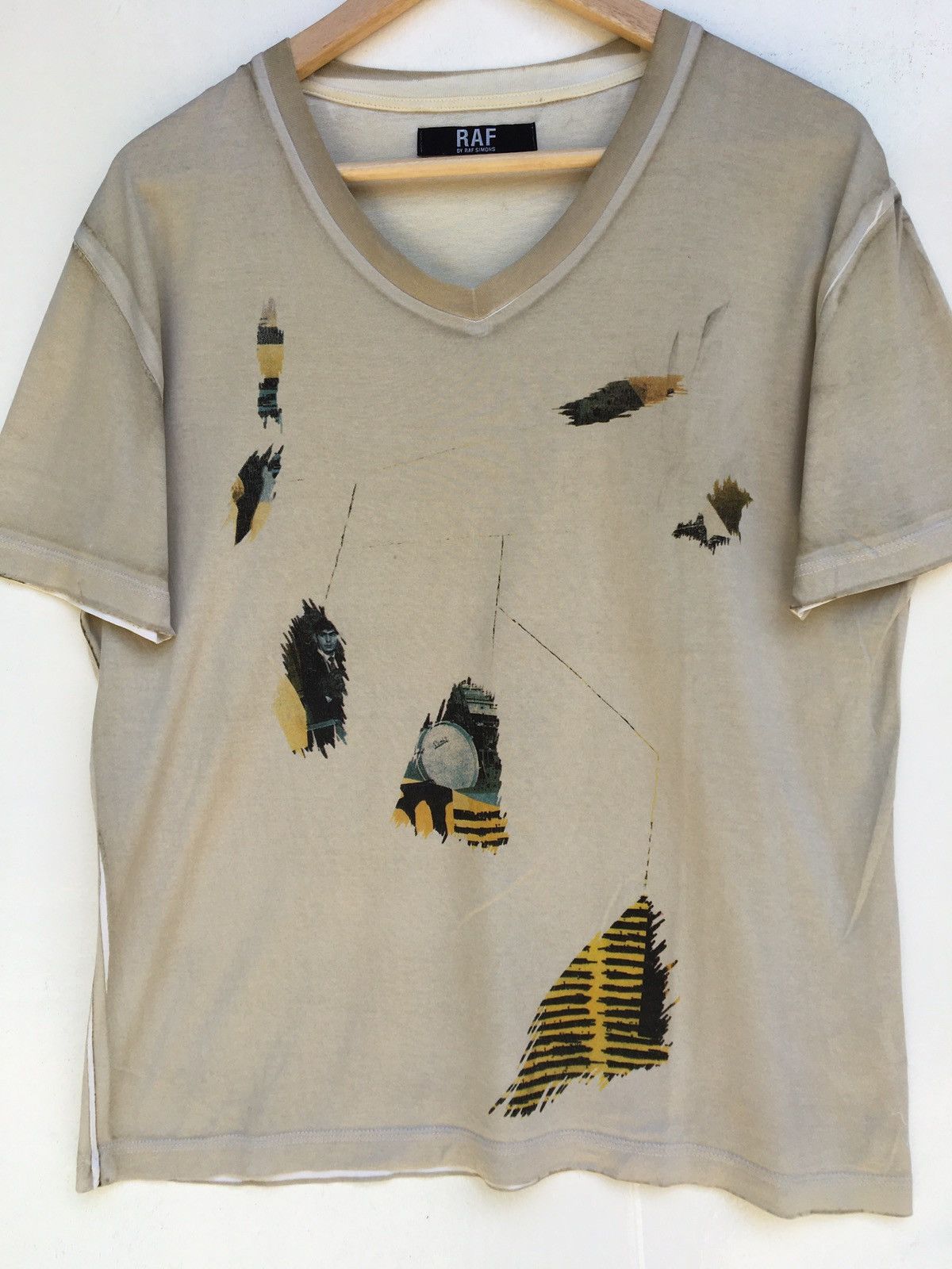 Raf by Raf Simons Raf by Raf Simons Printed Glitch Tshirt Size US M / EU 48-50 / 2 - 4 Thumbnail