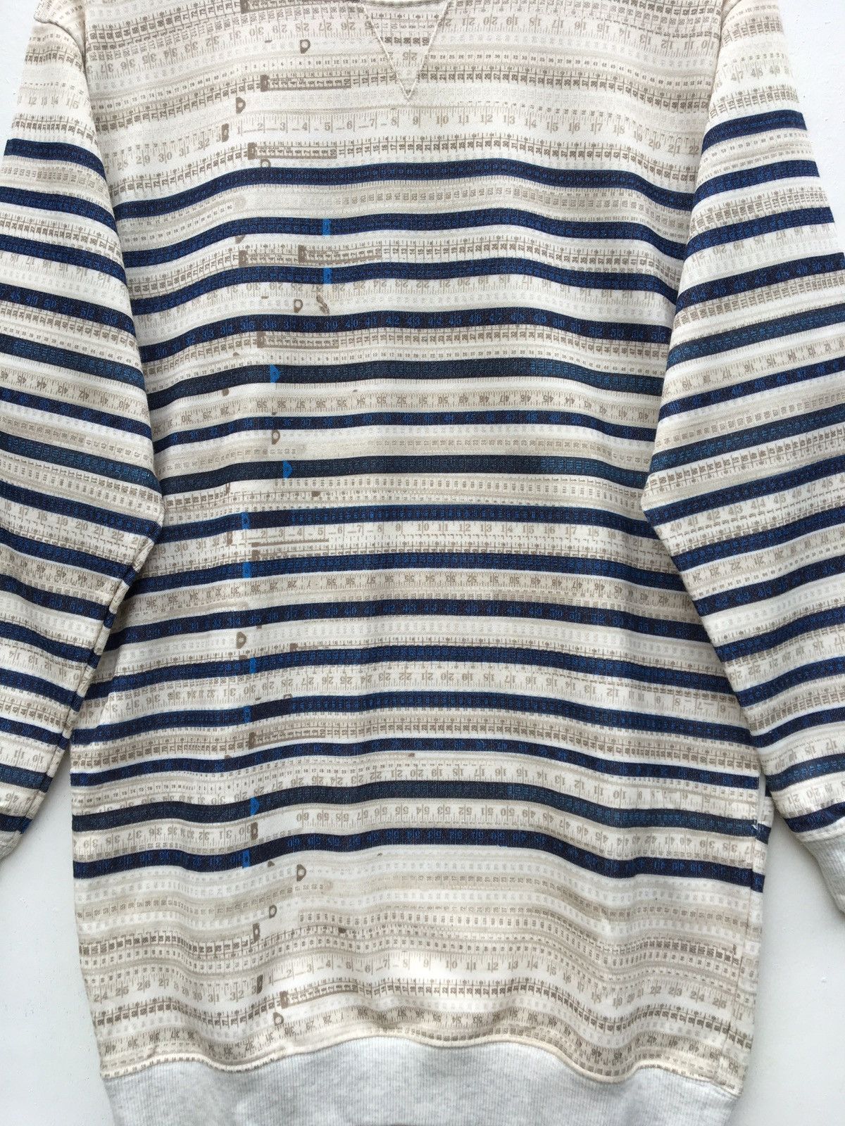 Jean Paul Gaultier Rare JPG Scale Anarchy Chaos Long Jumper Sweatshirt Size US L / EU 52-54 / 3 - 5 Thumbnail