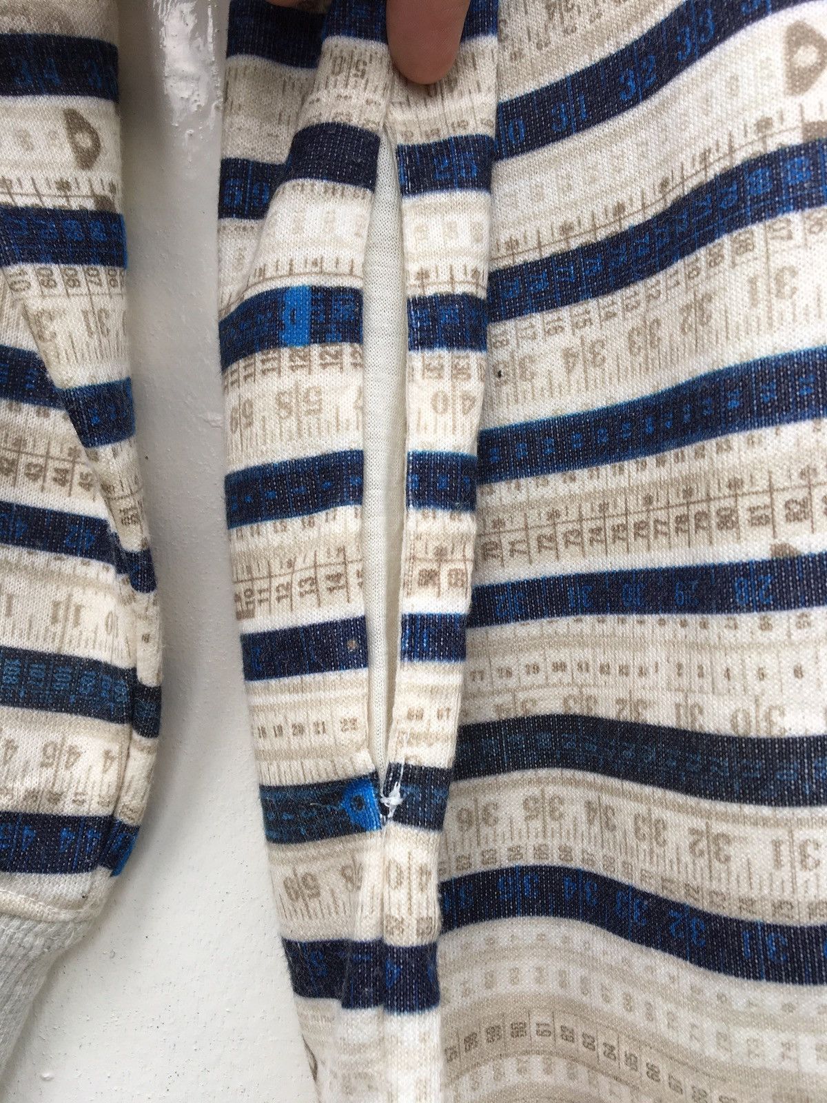 Jean Paul Gaultier Rare JPG Scale Anarchy Chaos Long Jumper Sweatshirt Size US L / EU 52-54 / 3 - 12 Thumbnail