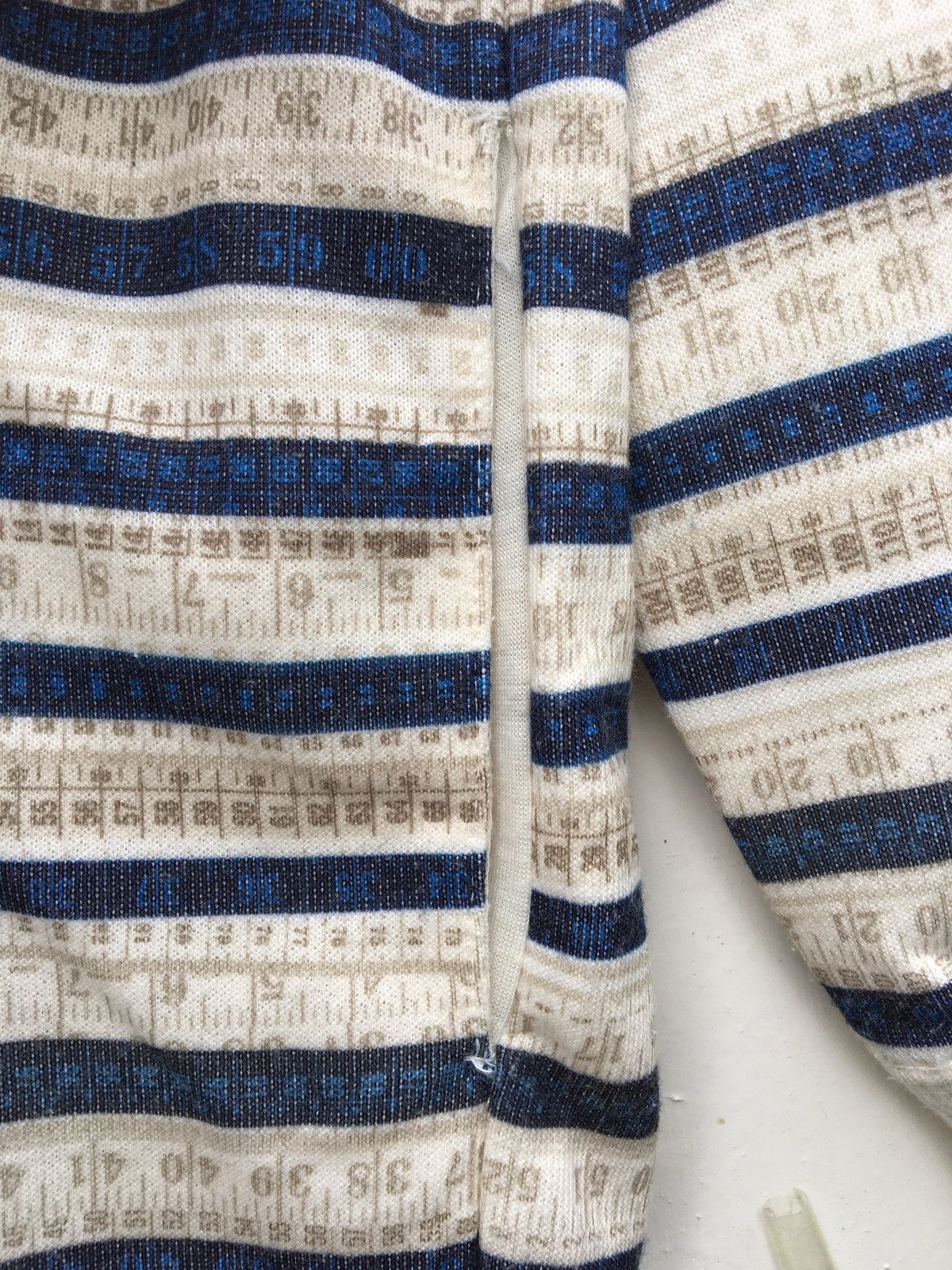 Jean Paul Gaultier Rare JPG Scale Anarchy Chaos Long Jumper Sweatshirt Size US L / EU 52-54 / 3 - 13 Thumbnail