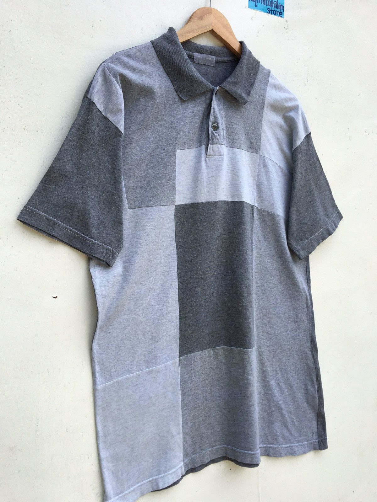 Comme des Garcons Vintage AD 1996 CDG Comme Des Garcons Homme polo shirt Size US L / EU 52-54 / 3 - 2 Thumbnail