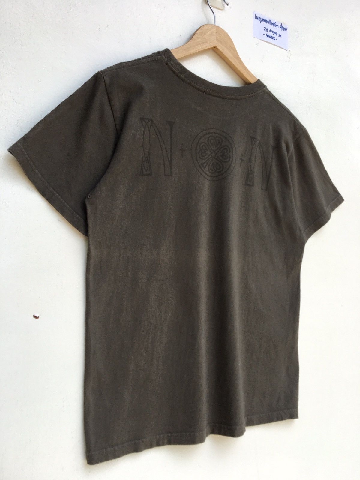 Number (N)ine Rare Number Nine Plain & Back Printed Tee Size US S / EU 44-46 / 1 - 3 Thumbnail