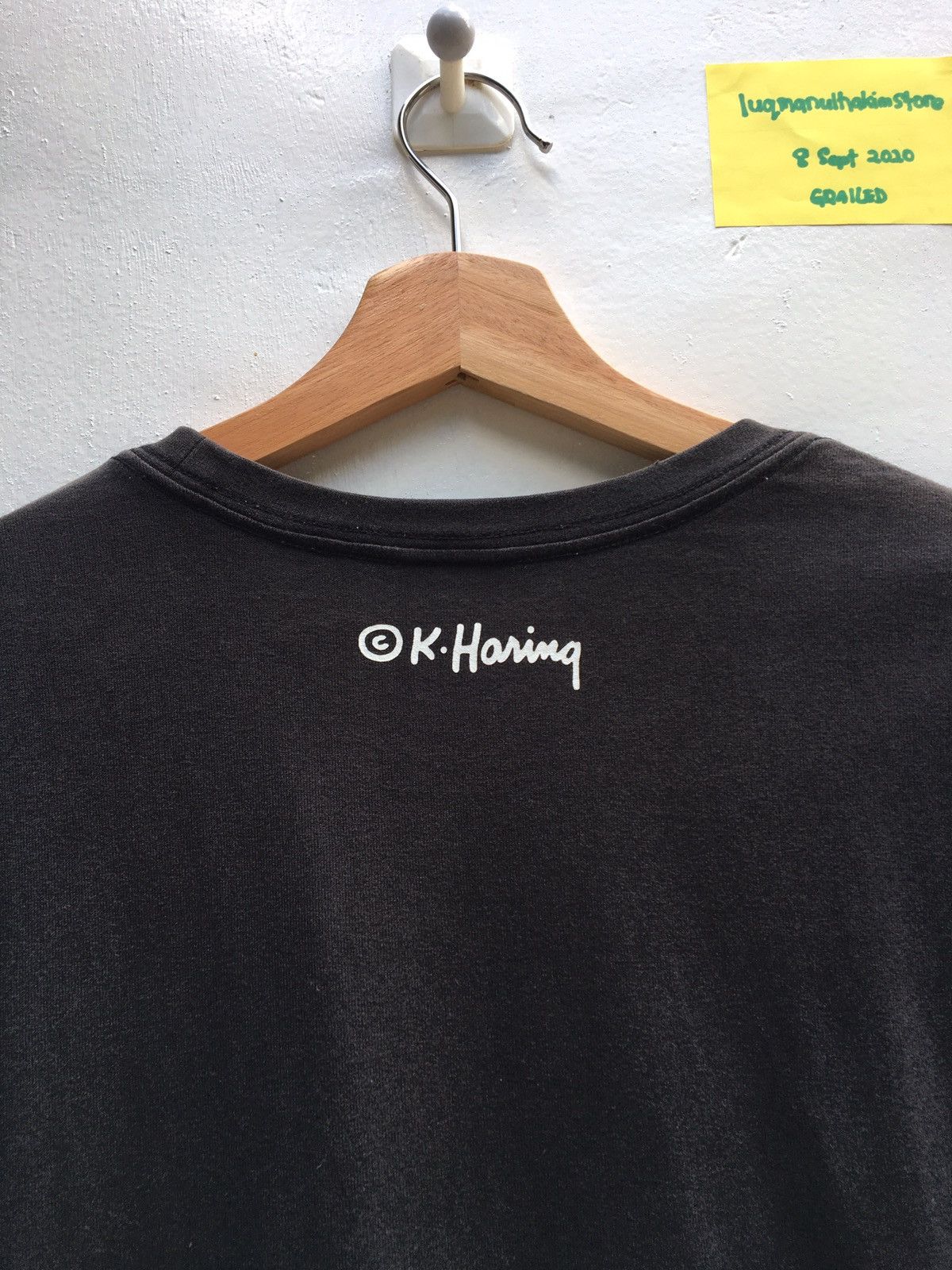 Keith Haring Rare Vintage Keith Haring Pisa 89 Tshirt Size US XL / EU 56 / 4 - 12 Thumbnail