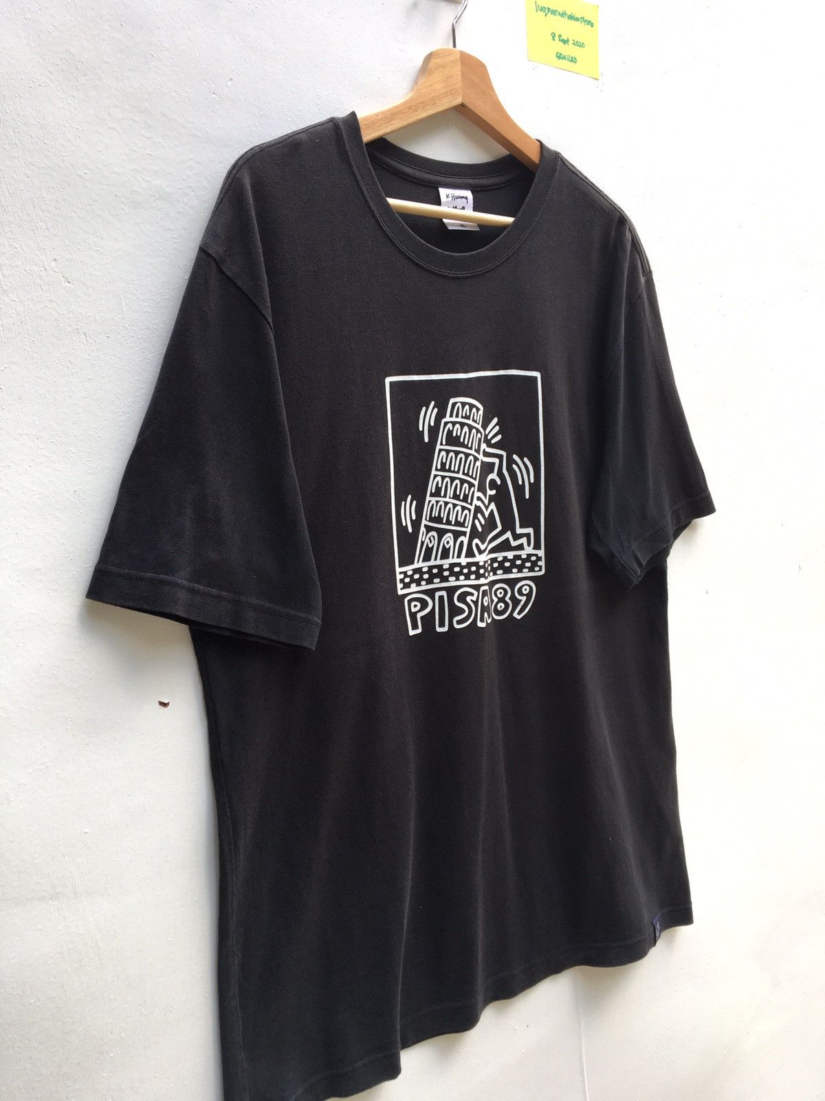 Keith Haring Rare Vintage Keith Haring Pisa 89 Tshirt Size US XL / EU 56 / 4 - 3 Thumbnail