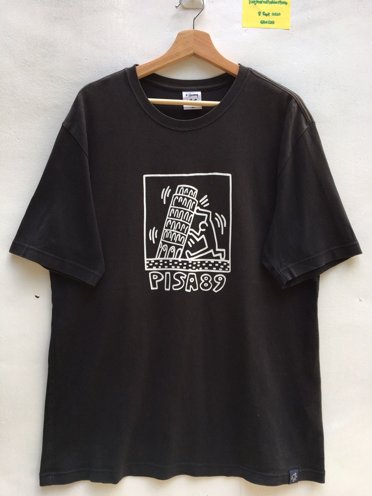 Keith Haring Rare Vintage Keith Haring Pisa 89 Tshirt Size US XL / EU 56 / 4 - 2 Thumbnail
