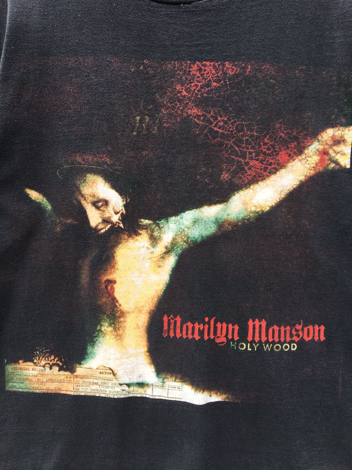 Band Tees Vtg Marylin Manson Guns, God and Government (Holy Wood Era) Size US M / EU 48-50 / 2 - 5 Thumbnail