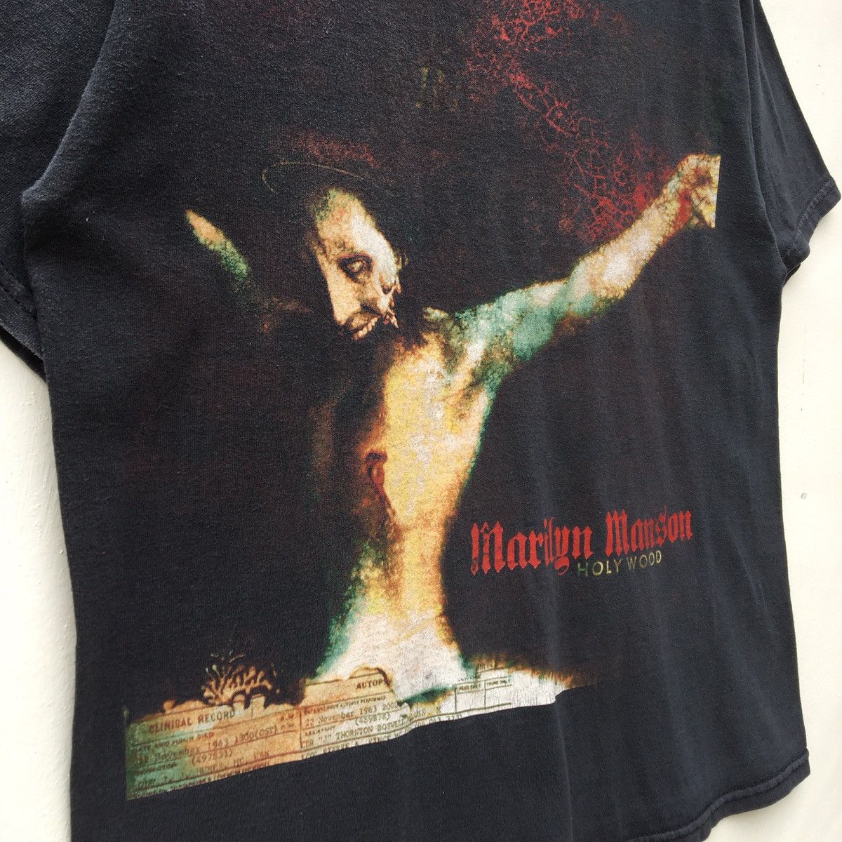 Band Tees Vtg Marylin Manson Guns, God and Government (Holy Wood Era) Size US M / EU 48-50 / 2 - 8 Thumbnail