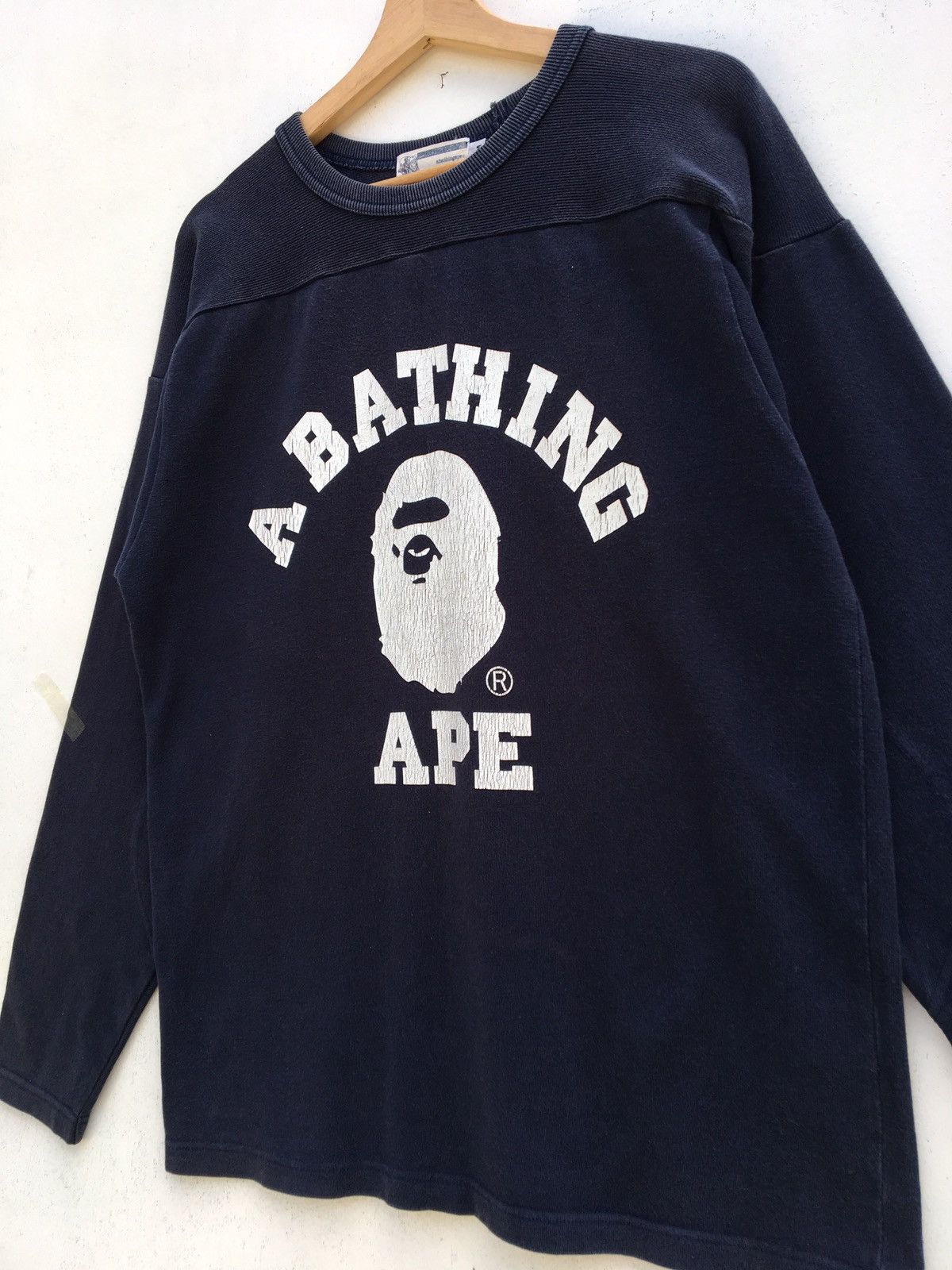 Bape College Long Sleeve Tee Size US M / EU 48-50 / 2 - 6 Thumbnail