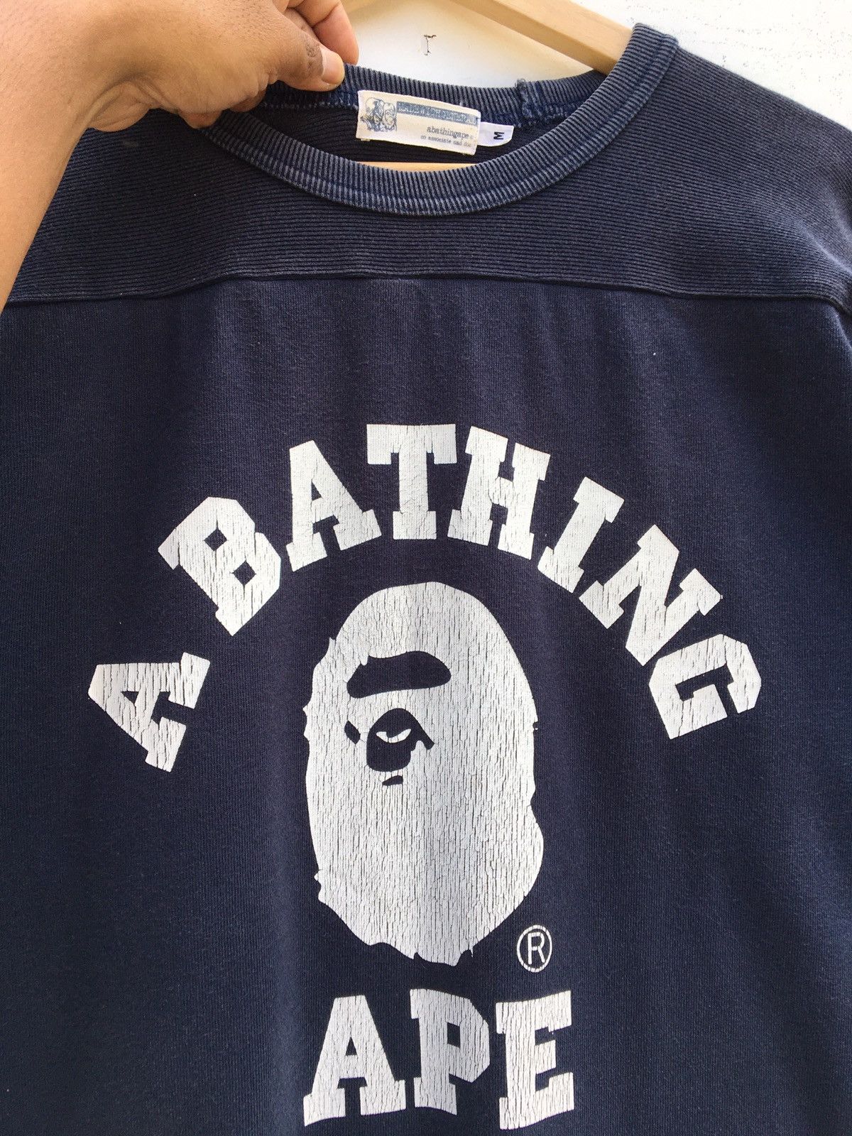 Bape College Long Sleeve Tee Size US M / EU 48-50 / 2 - 8 Thumbnail