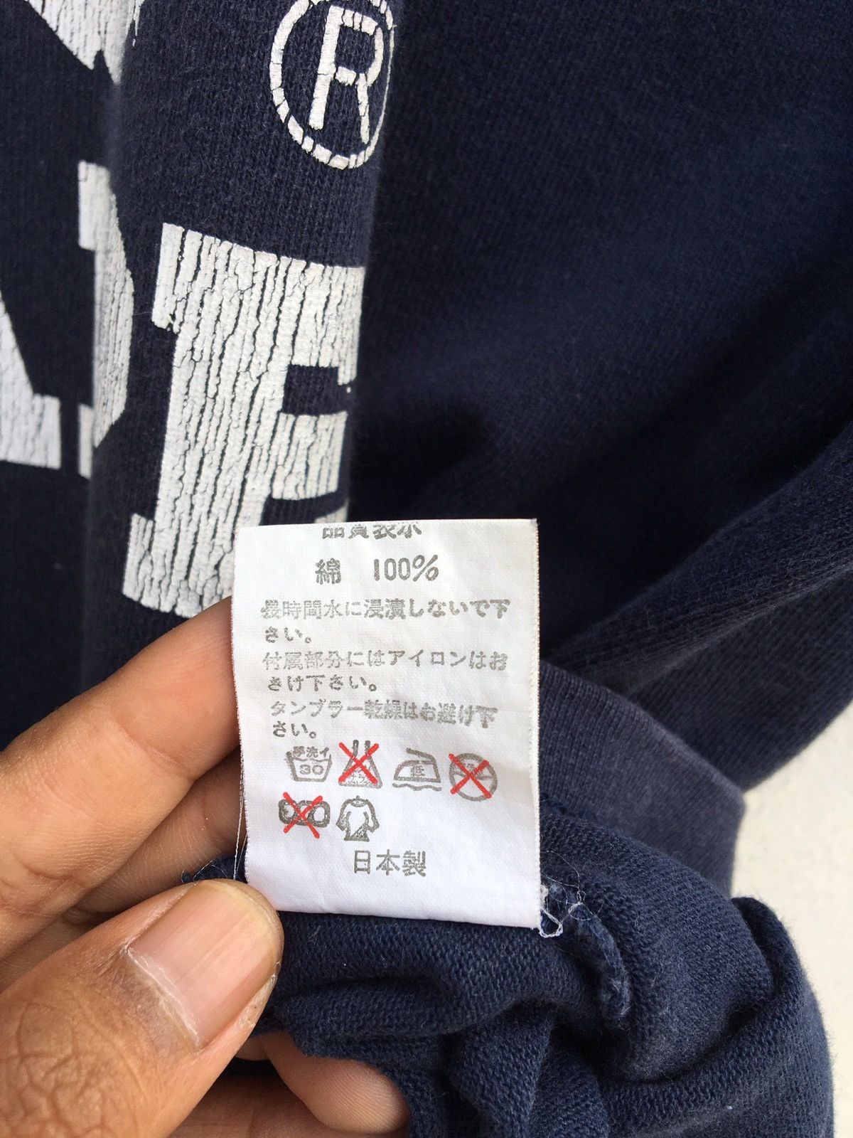 Bape College Long Sleeve Tee Size US M / EU 48-50 / 2 - 17 Thumbnail