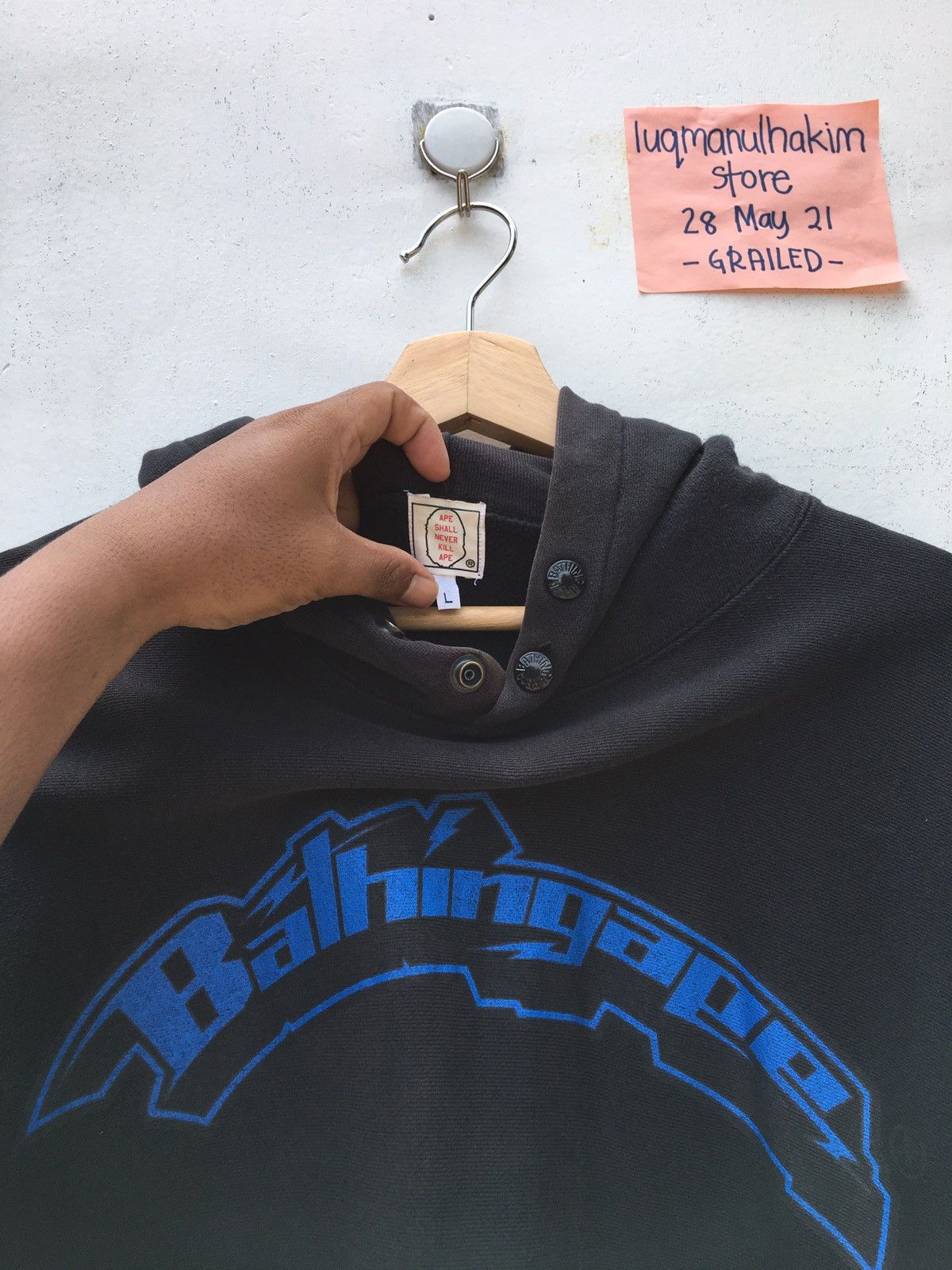 Bape Bape Creeper Pullover Hoodie Size US L / EU 52-54 / 3 - 15 Thumbnail