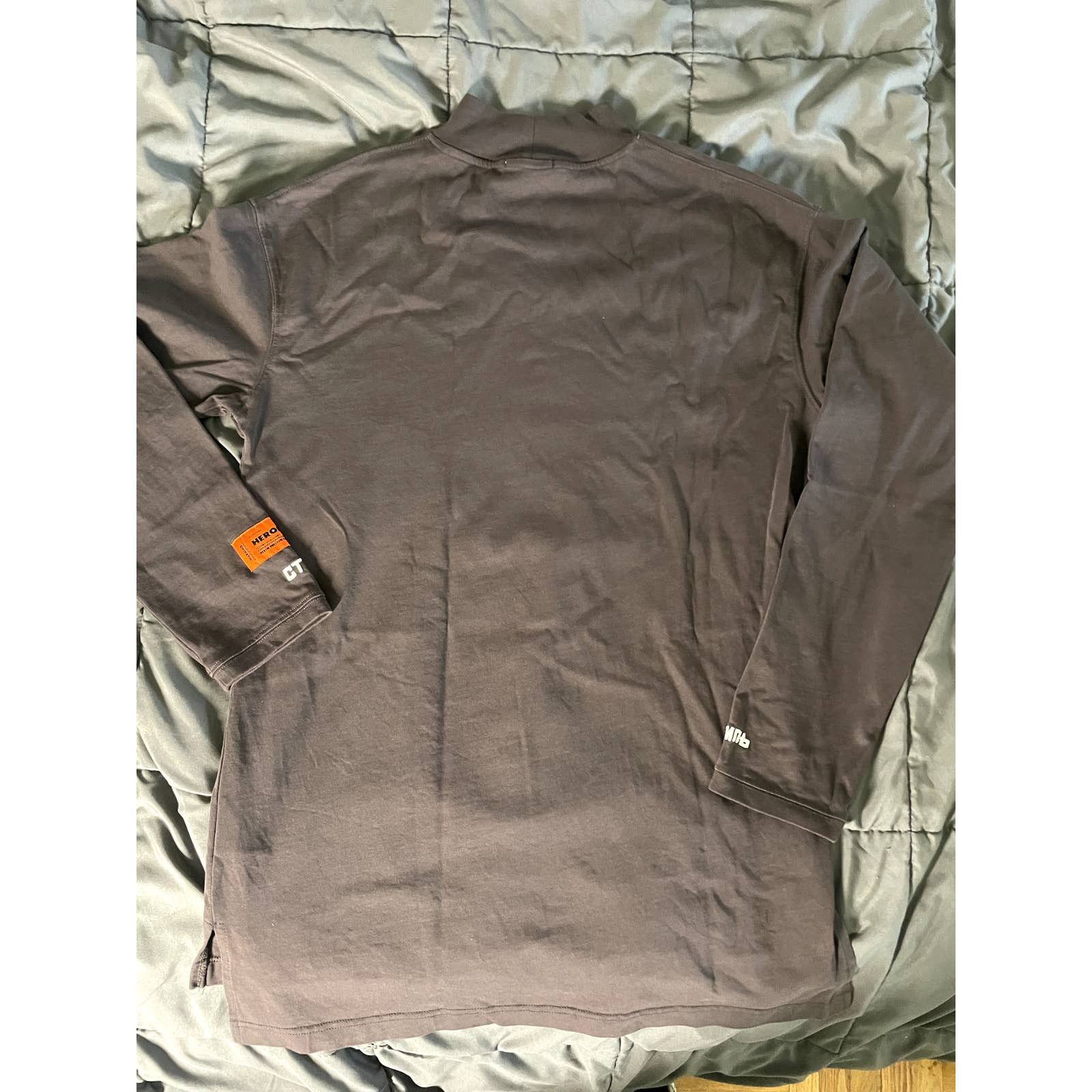 Heron Preston Heron Preston СТИЛЬ "STYLE" logo Mock Neck Size US M / EU 48-50 / 2 - 5 Thumbnail