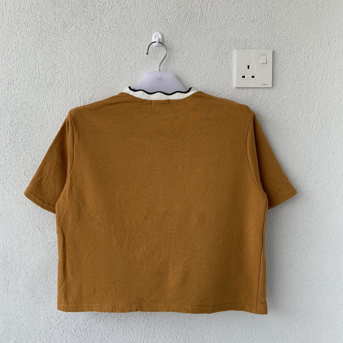 Japanese Brand BROWNY crop top shirt.. baton rouge pelican state Size M / US 6-8 / IT 42-44 - 5 Thumbnail