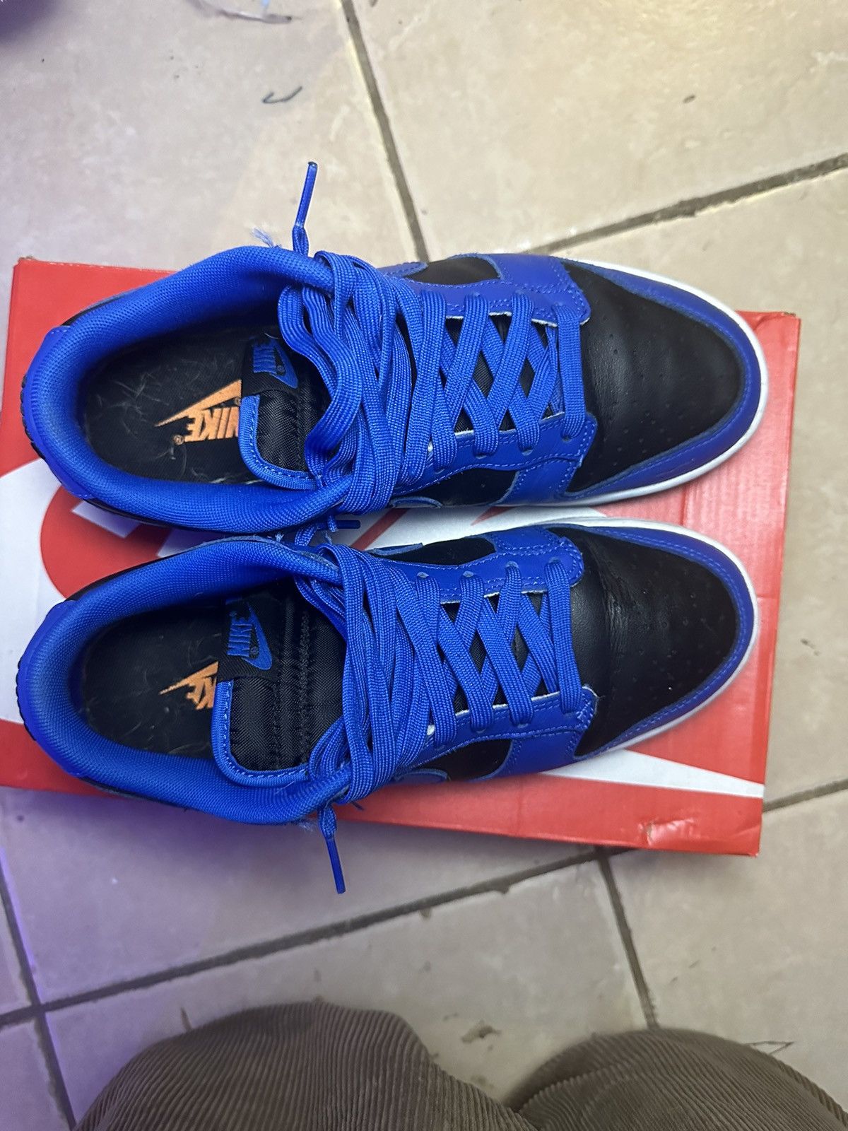 Nike NIKE DUNKS HYPER COBALT | Grailed